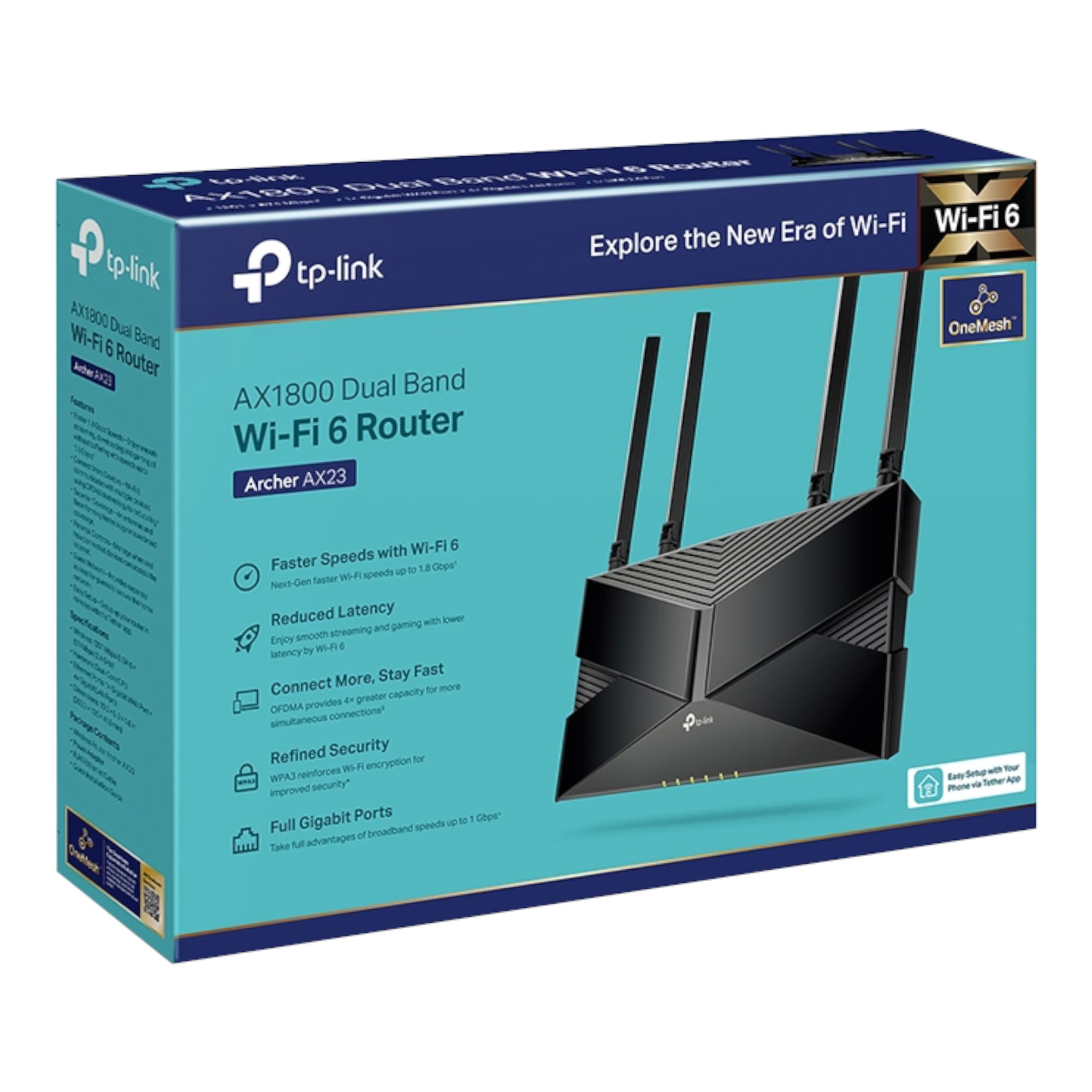 Router Inalámbrico Tp-Link Archer Ax23 2,4ghz/5ghz Ax1800 - 8