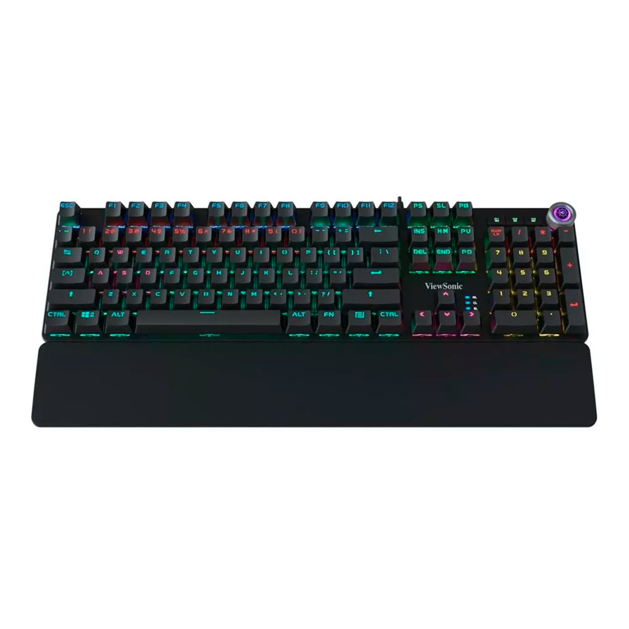 Teclado Gaming Usb A ViewSonic Ku535 Español Mecánico Rgb - 2