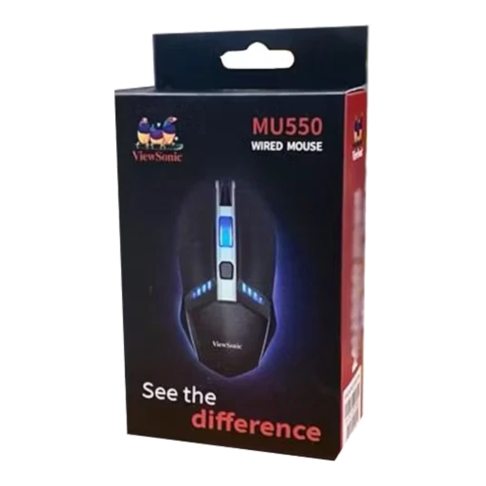Mouse Gaming Cableado ViewSonic Mu550 USB 2000dpi - 3