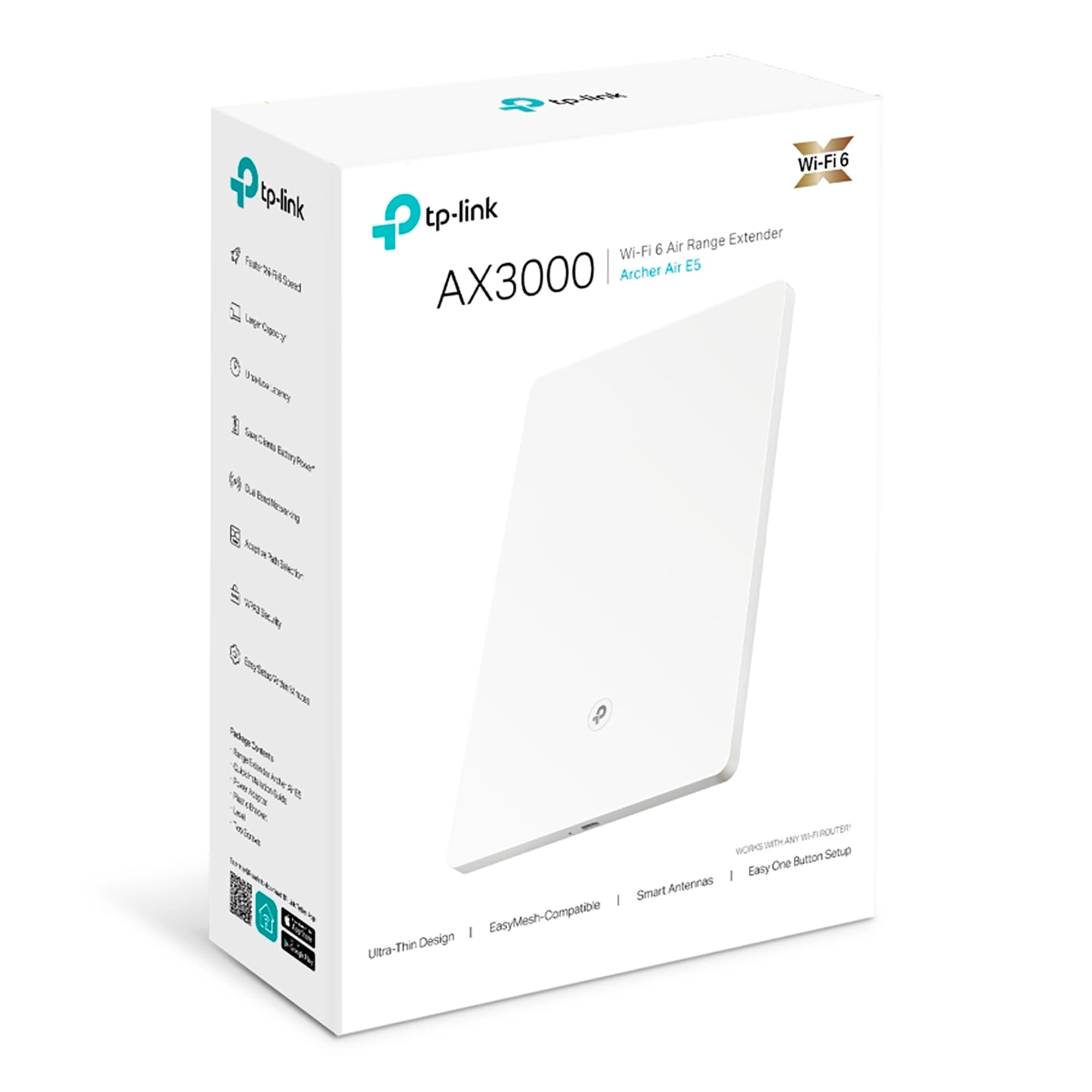 Extensor De Wifi Tp-link Acher Air E5 Wifi 6 Ax3000 2,4ghz/5ghz - 4
