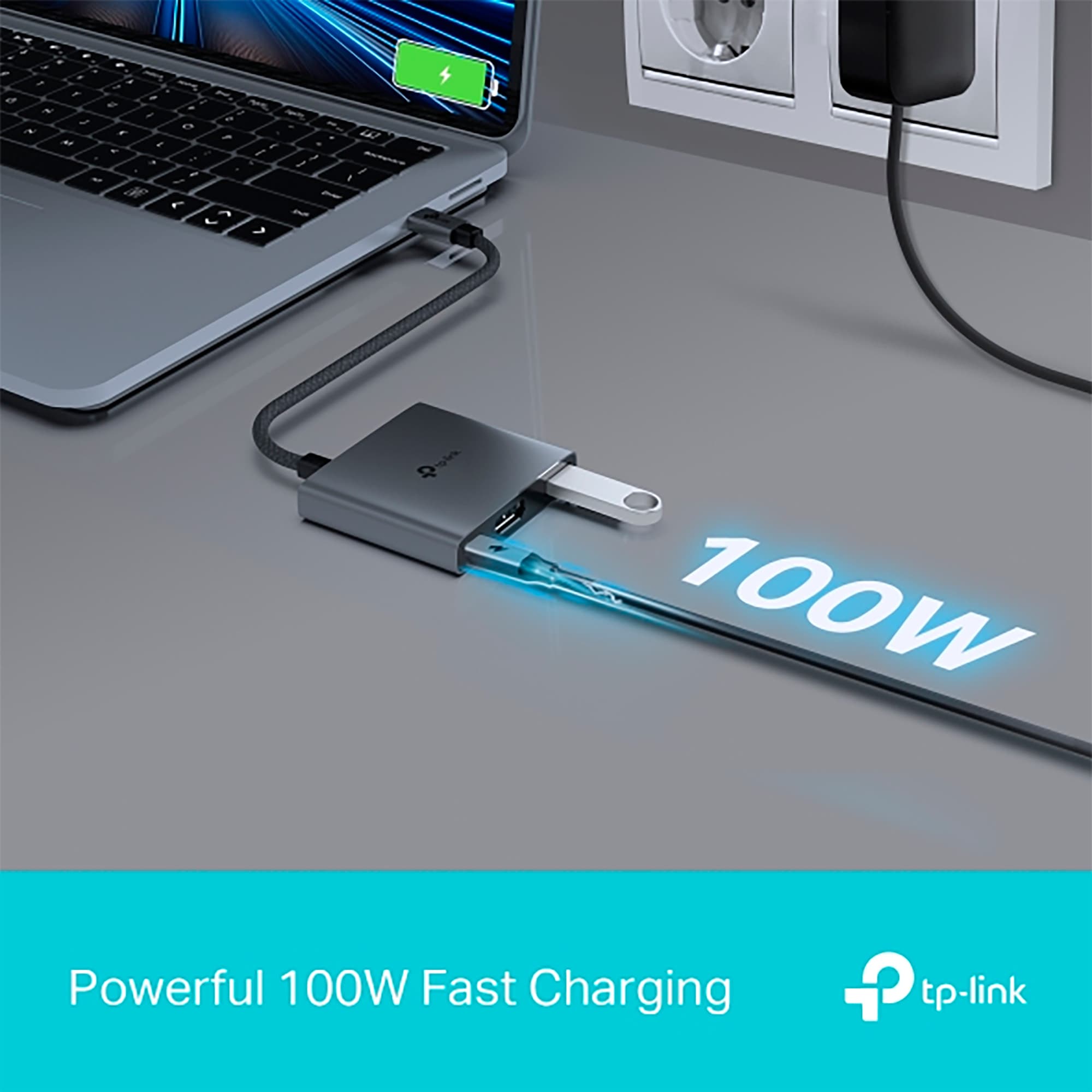 Hub Usb C 3en1 Tp-Link Uh3020c 3 Puertos - 7