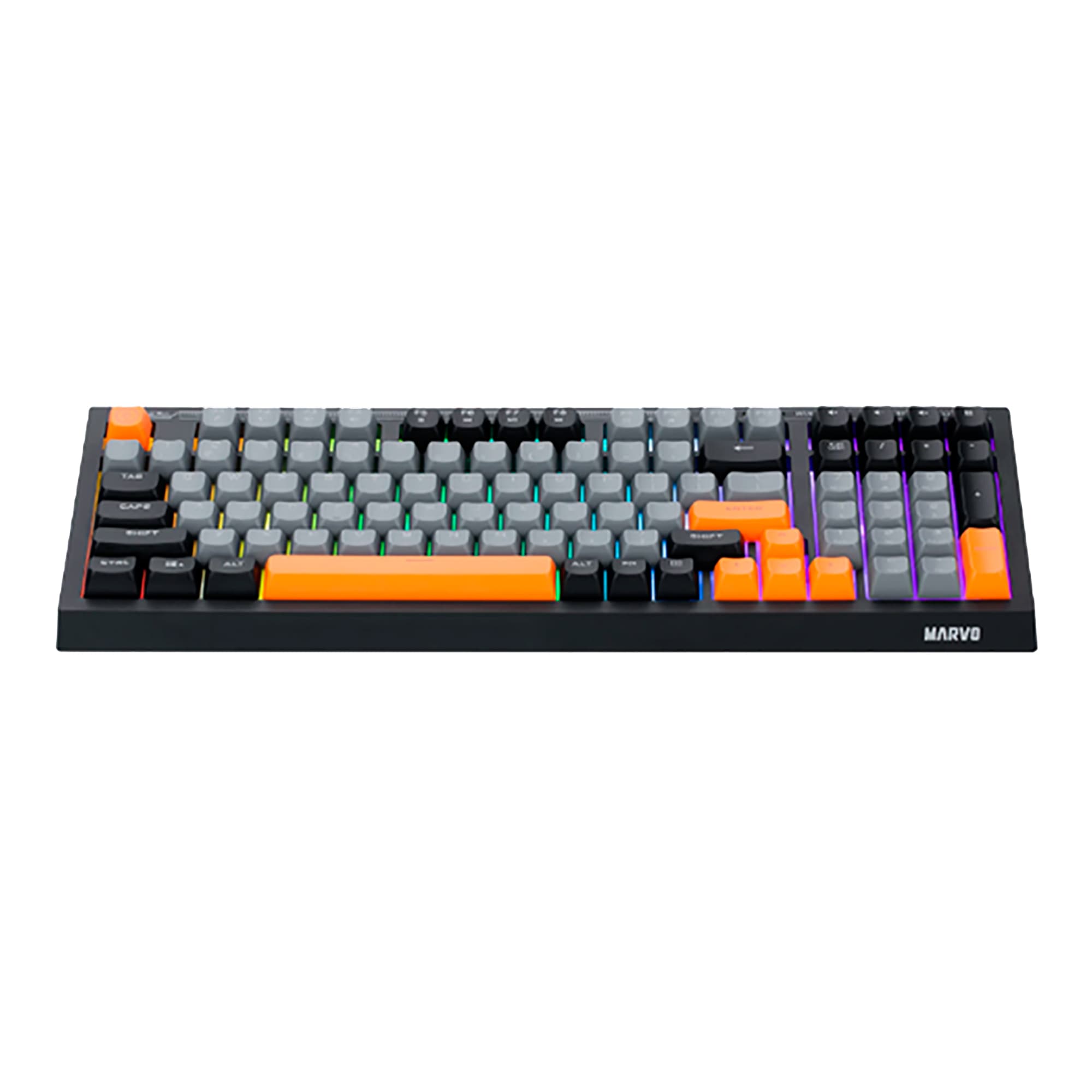 Teclado Gaming Español Marvo Kg638b Membrana Iluminación - 3