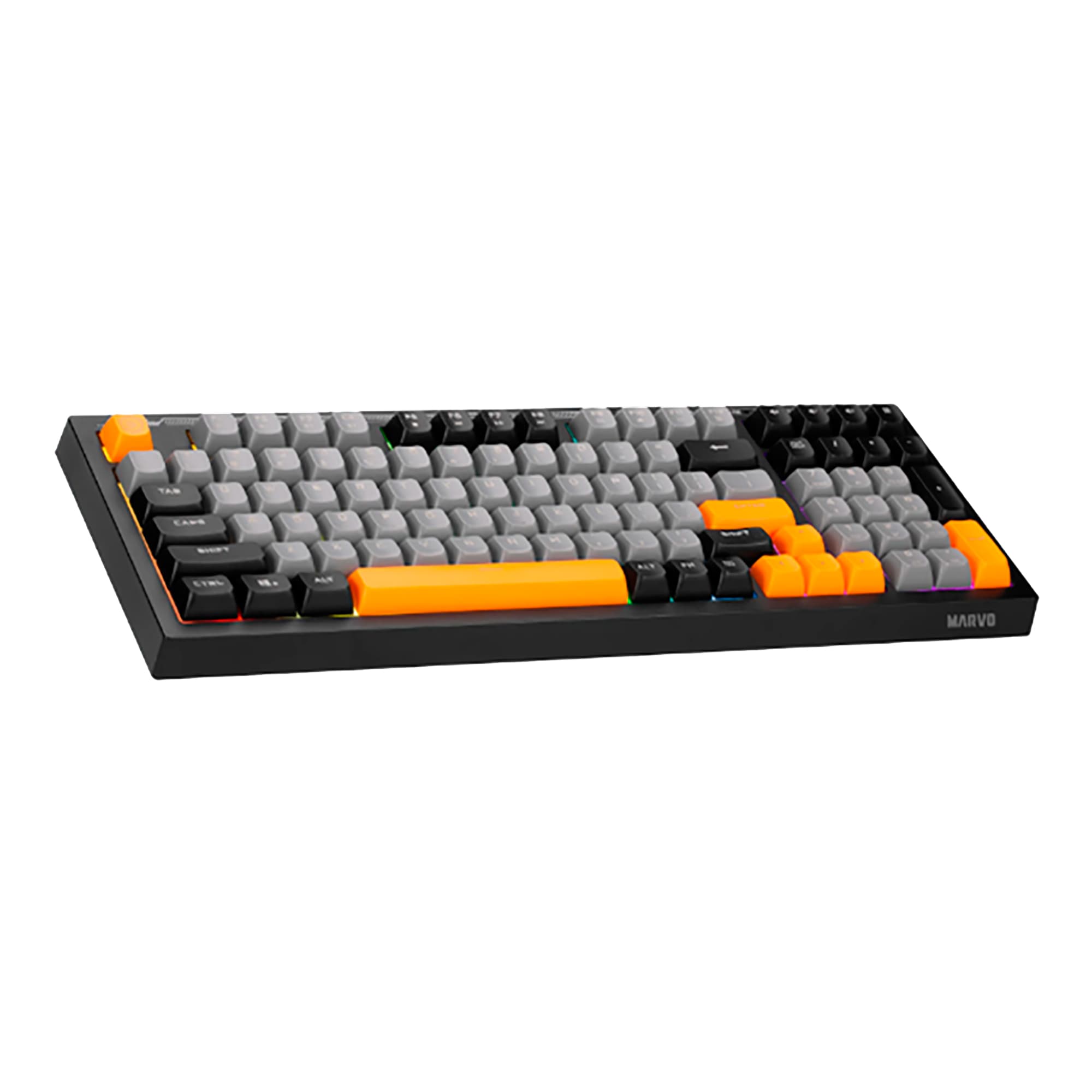 Teclado Gaming Español Marvo Kg638b Membrana Iluminación - 4
