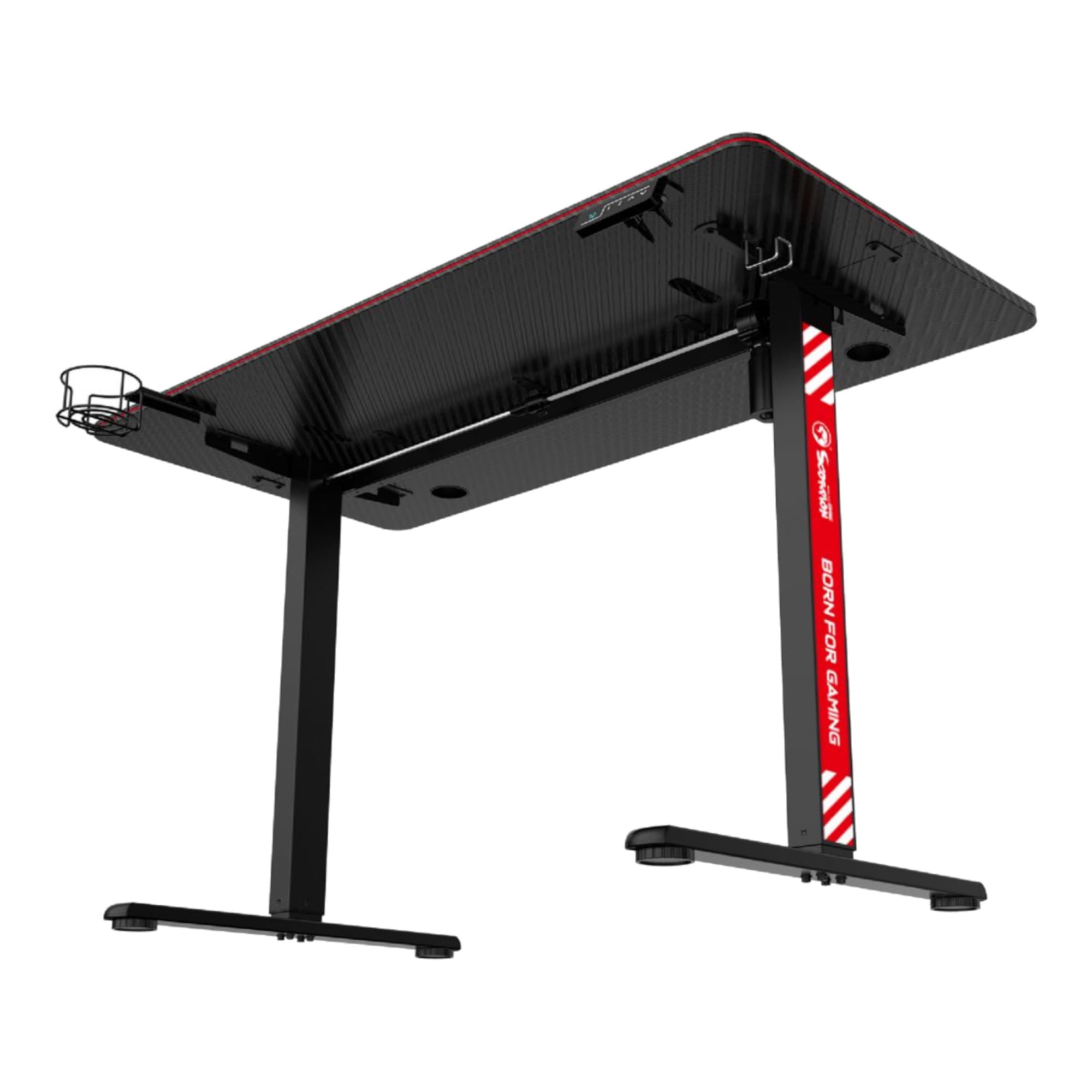 Escritorio Gaming Marvo De-10 Altura Regulable Rgb
 - 2