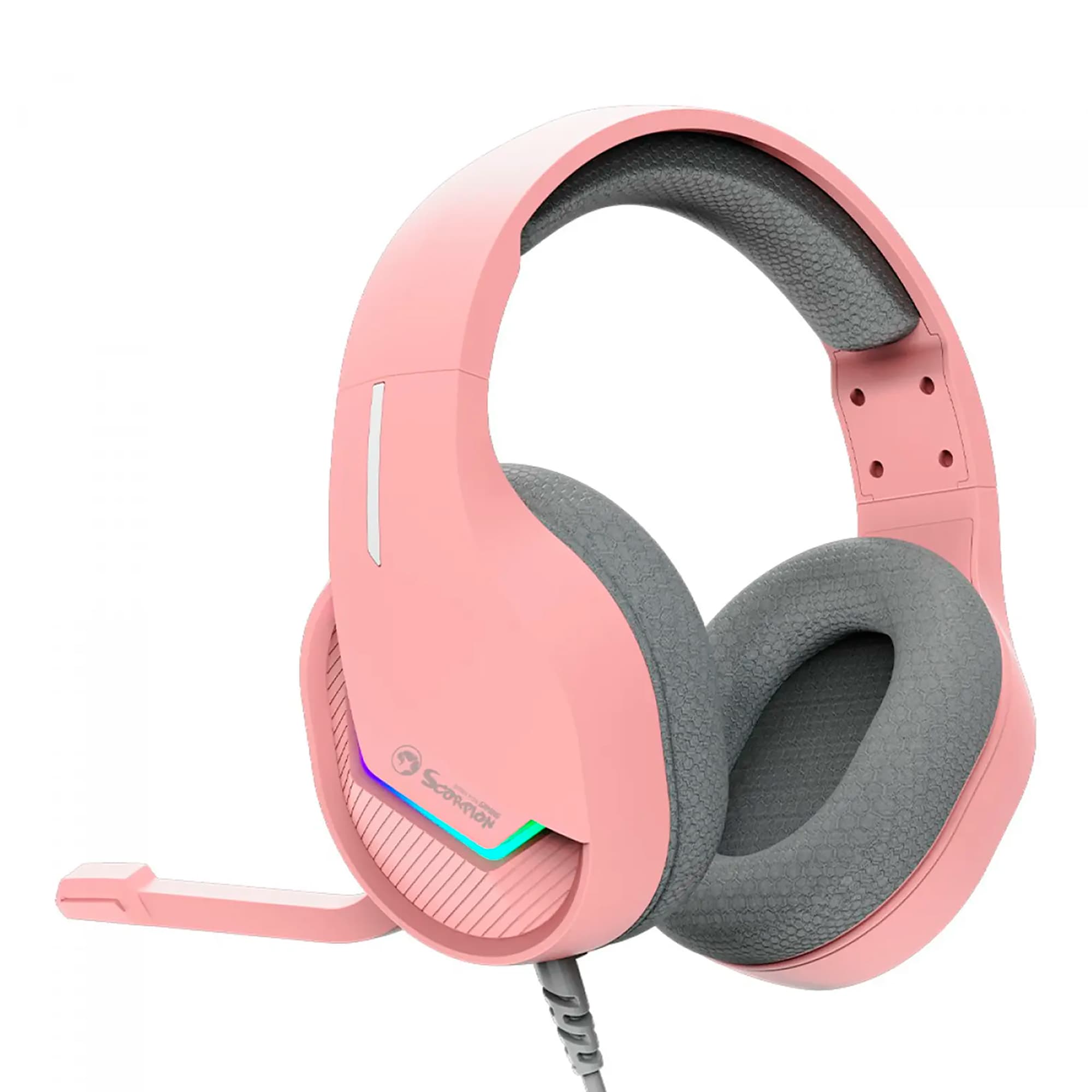 Auriculares Gaming USB Marvo H8618 RGB PC - 2