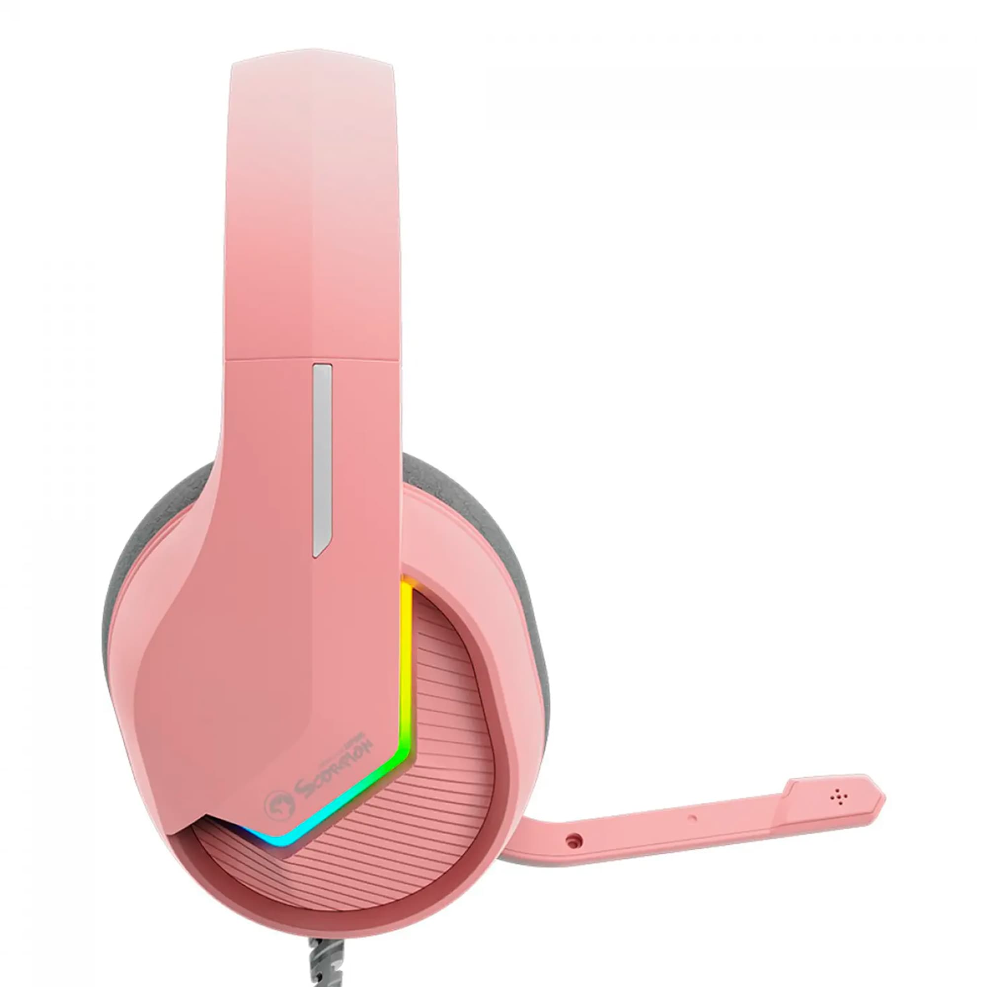 Auriculares Gaming USB Marvo H8618 RGB PC - 6