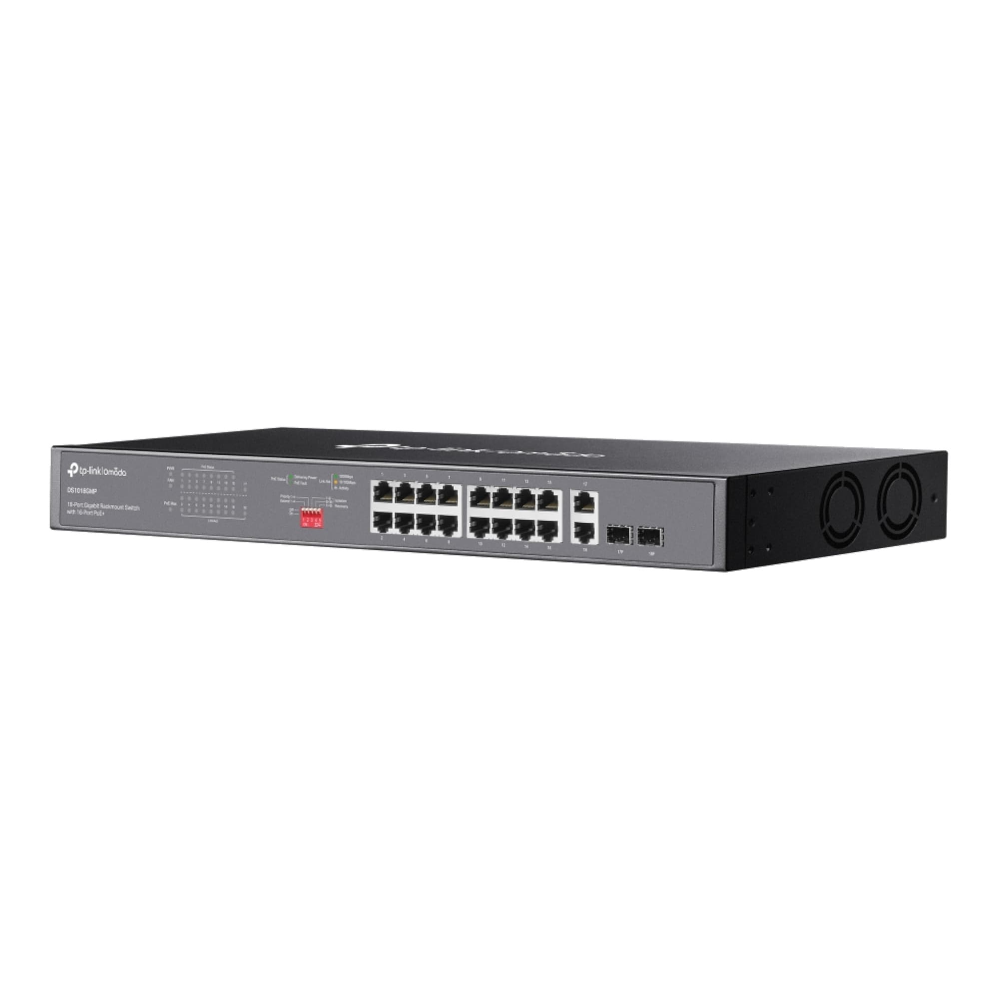 Switch Tp-Link Ds1018gmp 18 Puertos 10/100/1000 - 2