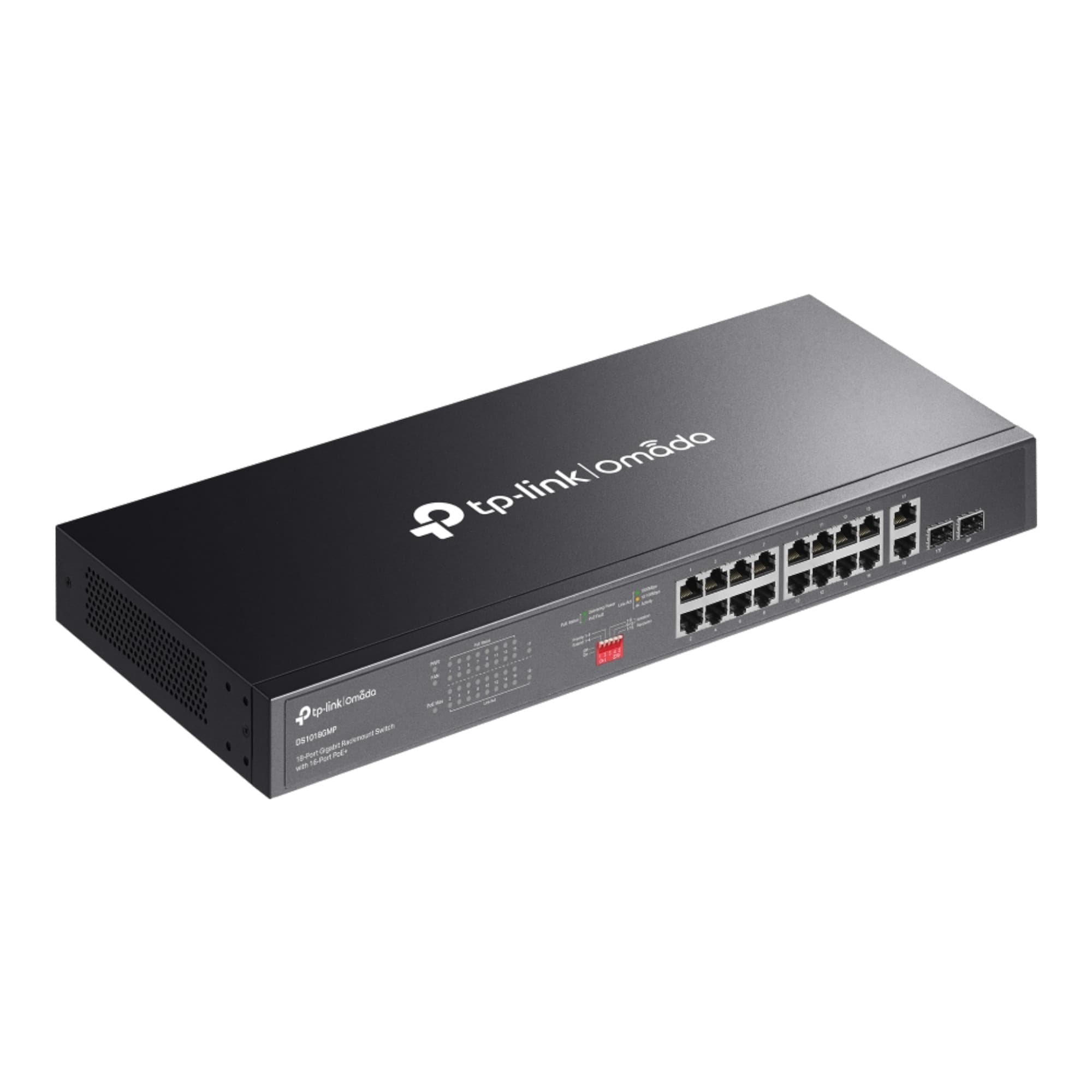 Switch Tp-Link Ds1018gmp 18 Puertos 10/100/1000 - 3