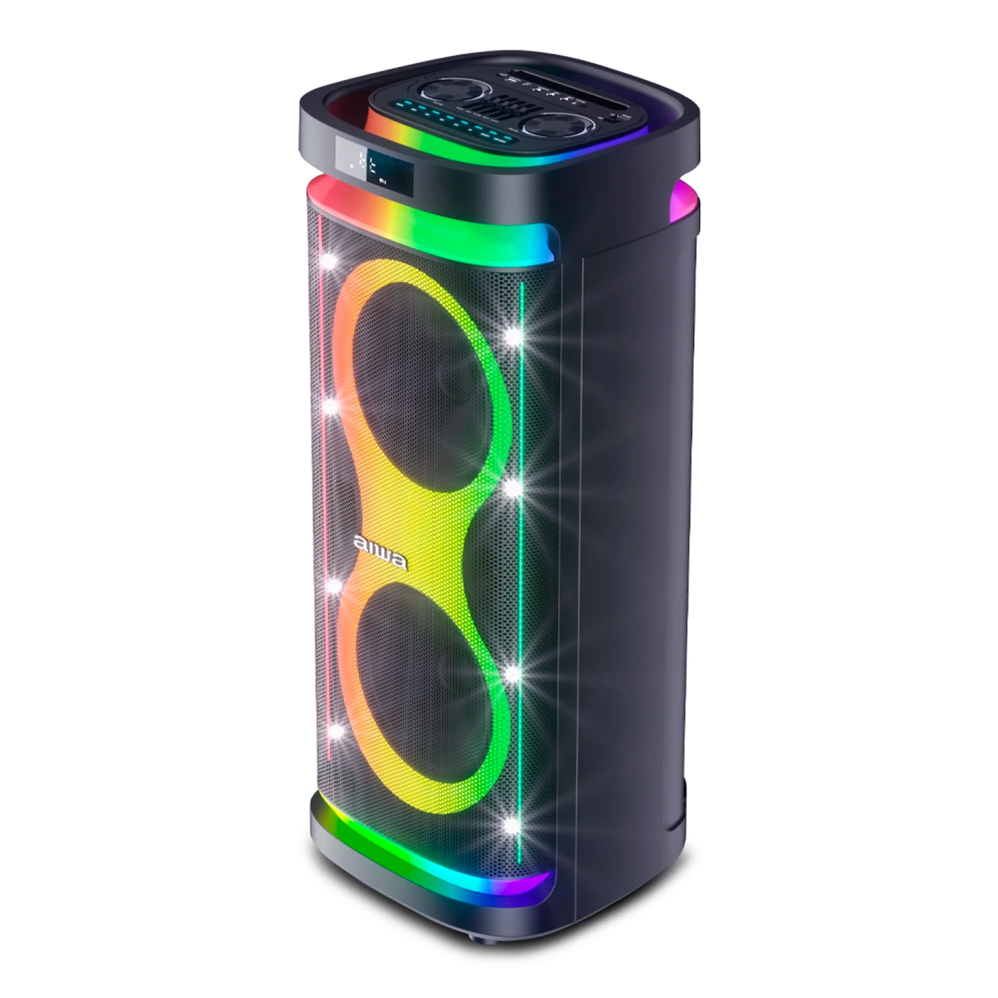 Parlante Bt Aiwa Awpoh6d 1000w Pmpo Iluminación Led - 2