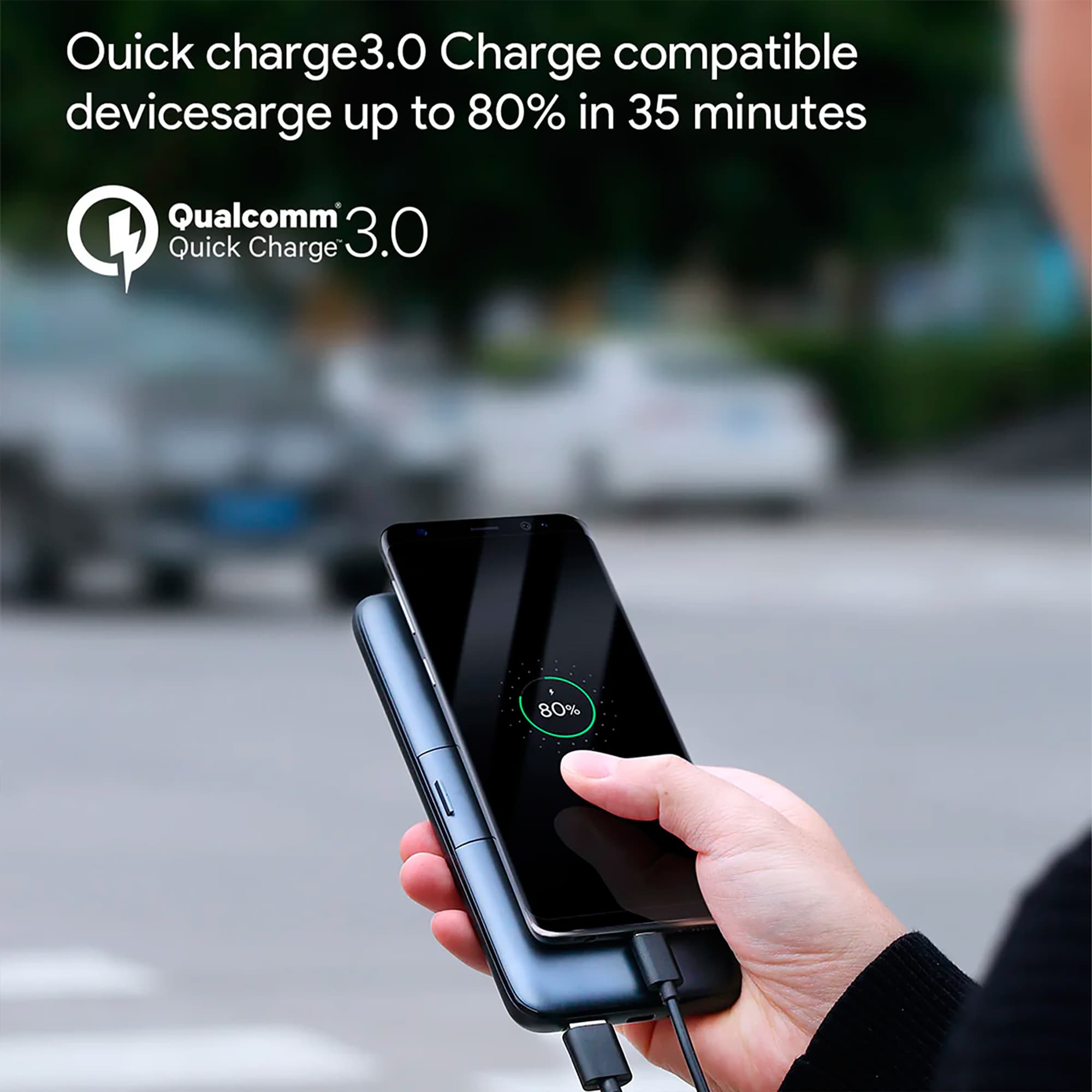 Powerbank Aukey 10000mah 1 Usb C / 1 Usb A - 3