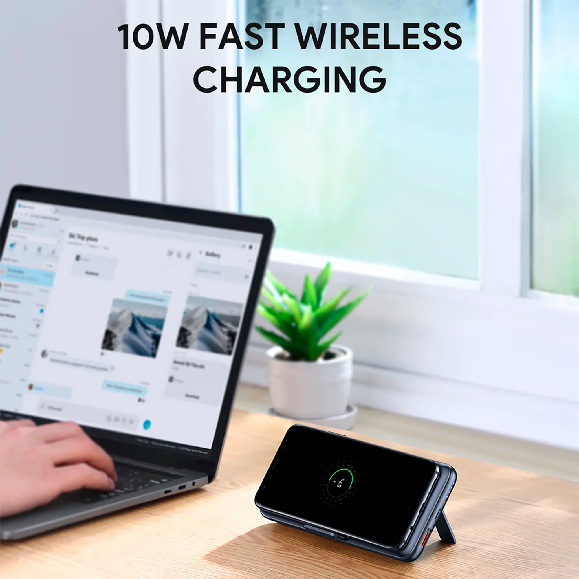 Powerbank Aukey 10000mah 1 Usb C / 1 Usb A - 4