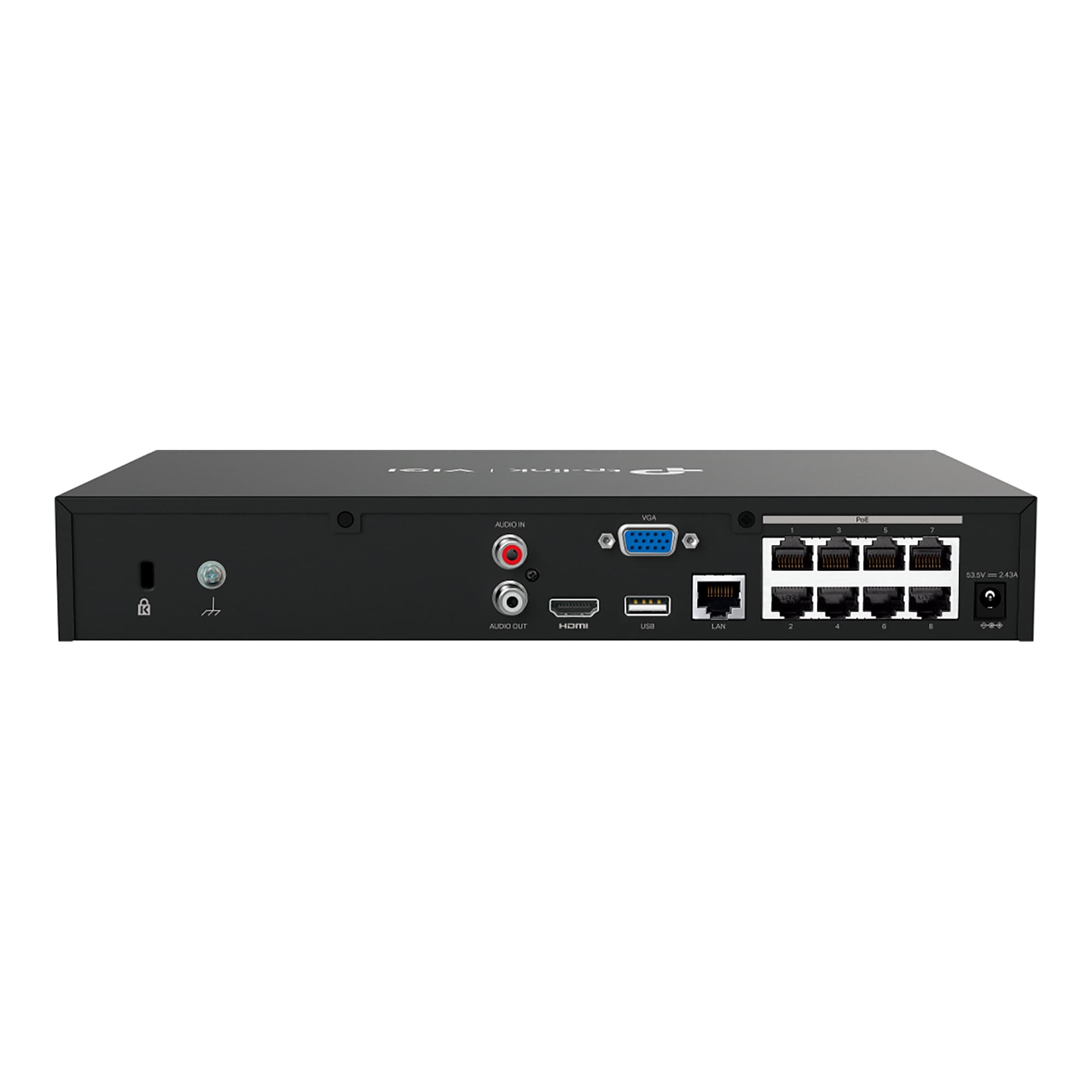 Nvr Tp-Link Vigi Nvr1008h-8mp 8 Canales 4k PoE+ - 2