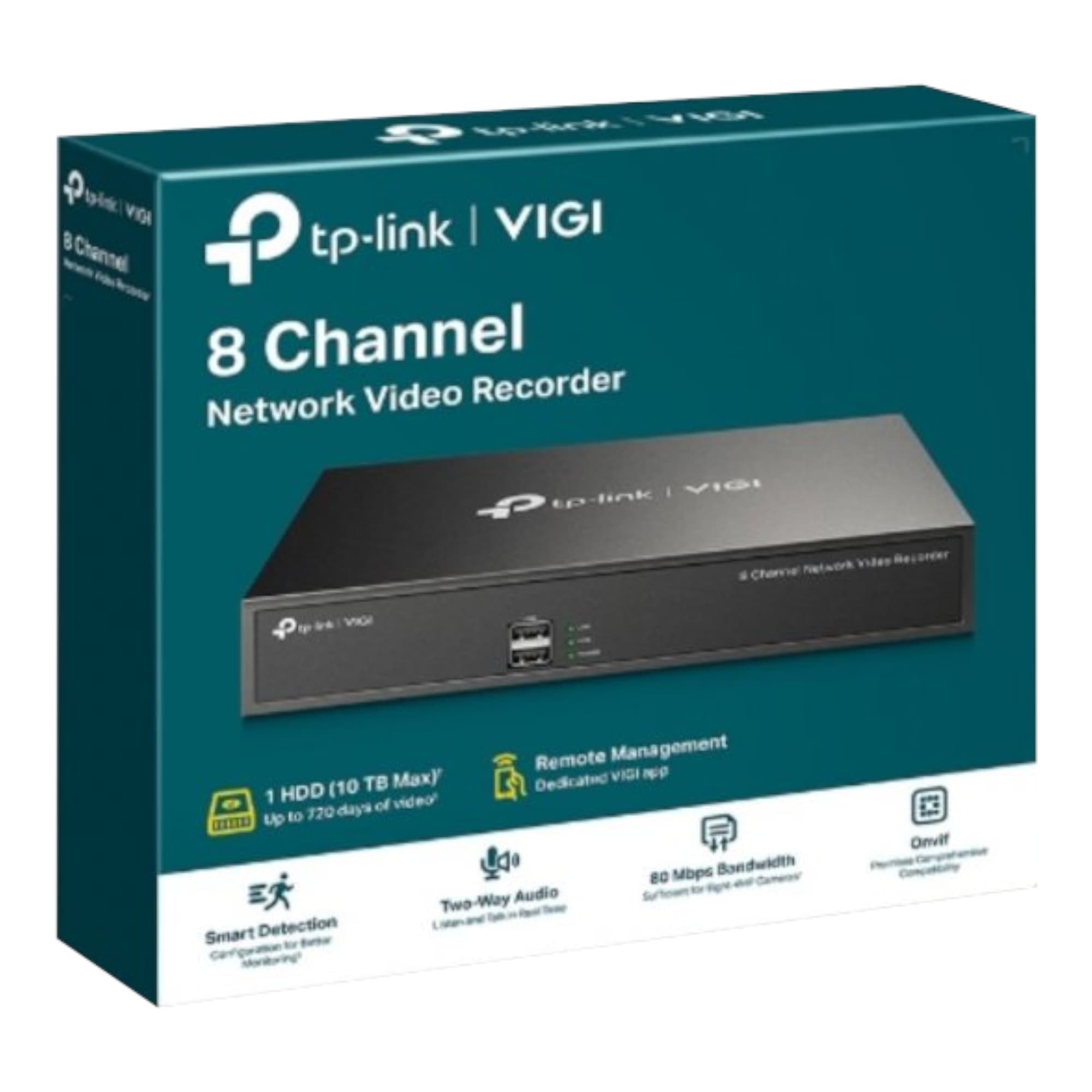 Nvr Tp-Link Vigi Nvr4032h 32 Canales 4k - 4