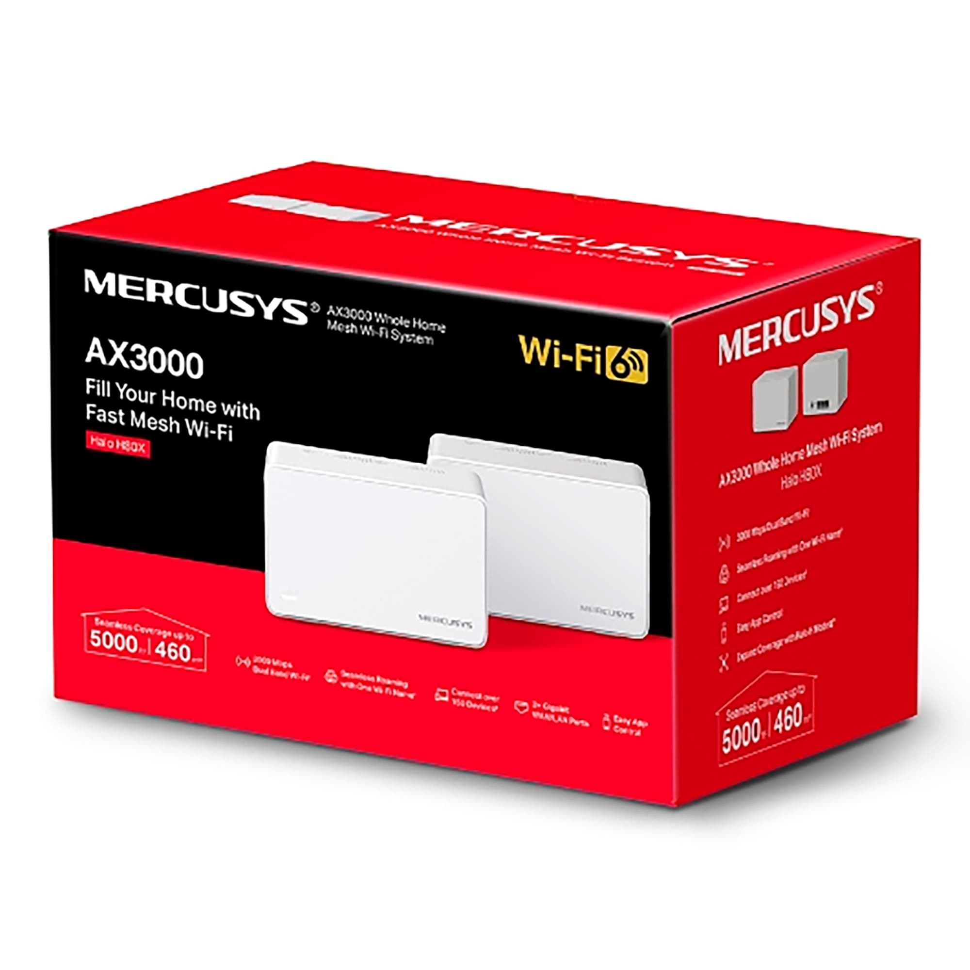 Access Point Mercusys Halo H80x 2,4ghz/5ghz Ax3000 Pack x2 - 3