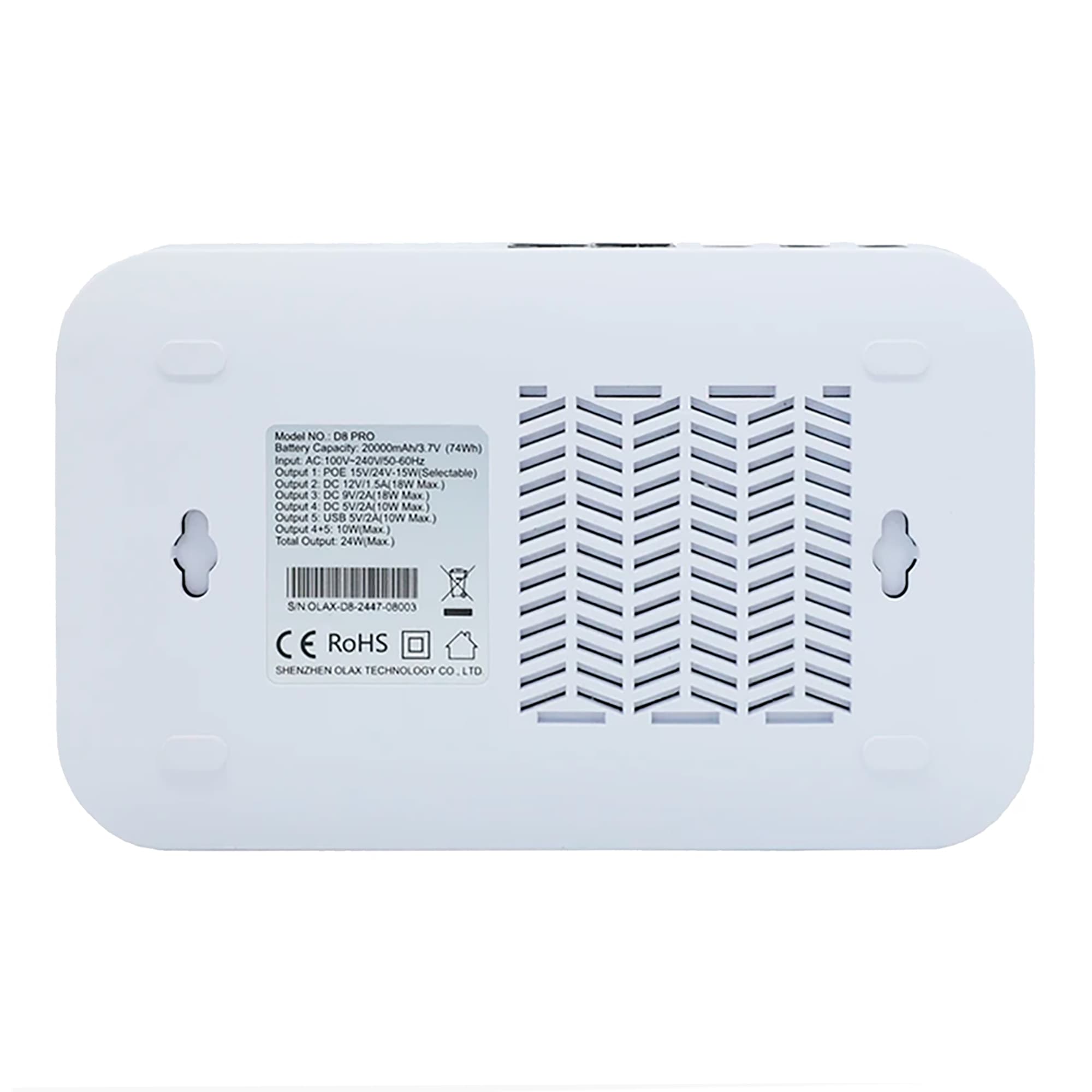 Ups Batería Litio Recargable Respaldo Olax D8 Pro 20000mha - 3