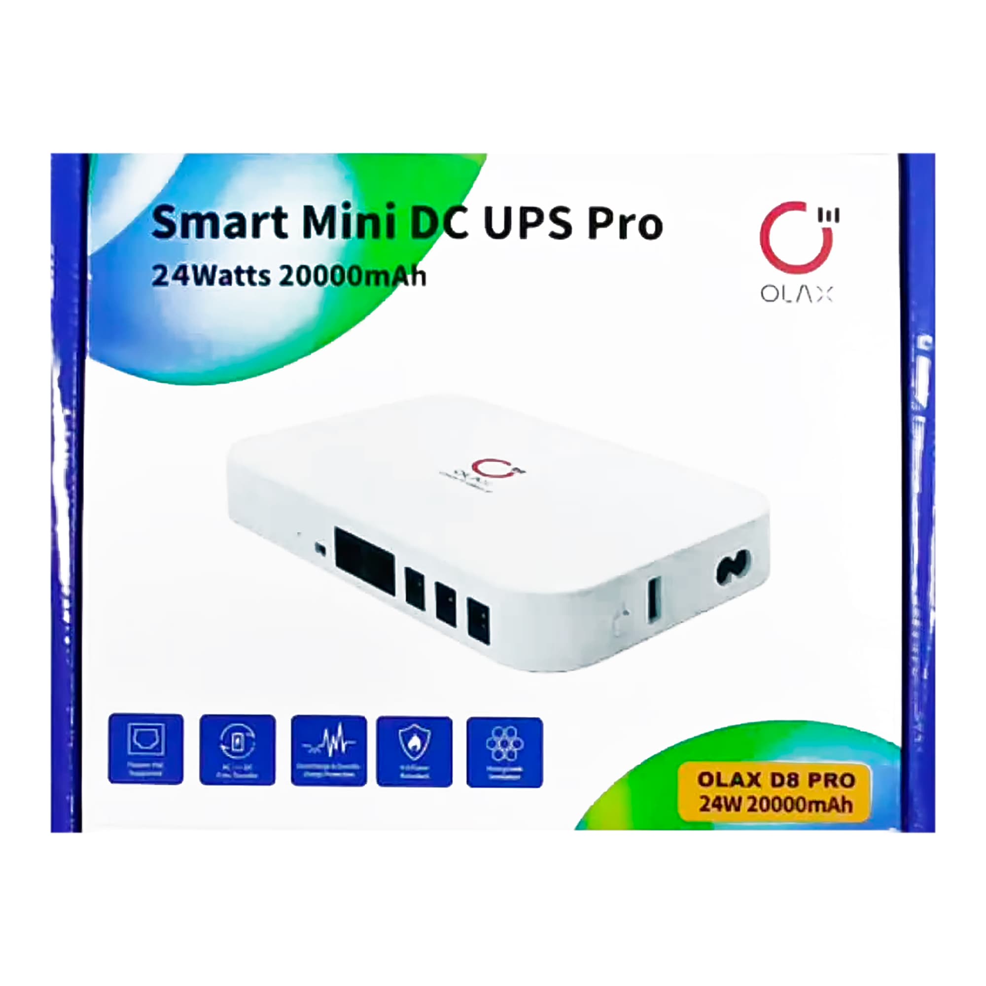 Ups Batería Litio Recargable Respaldo Olax D8 Pro 20000mha - 4