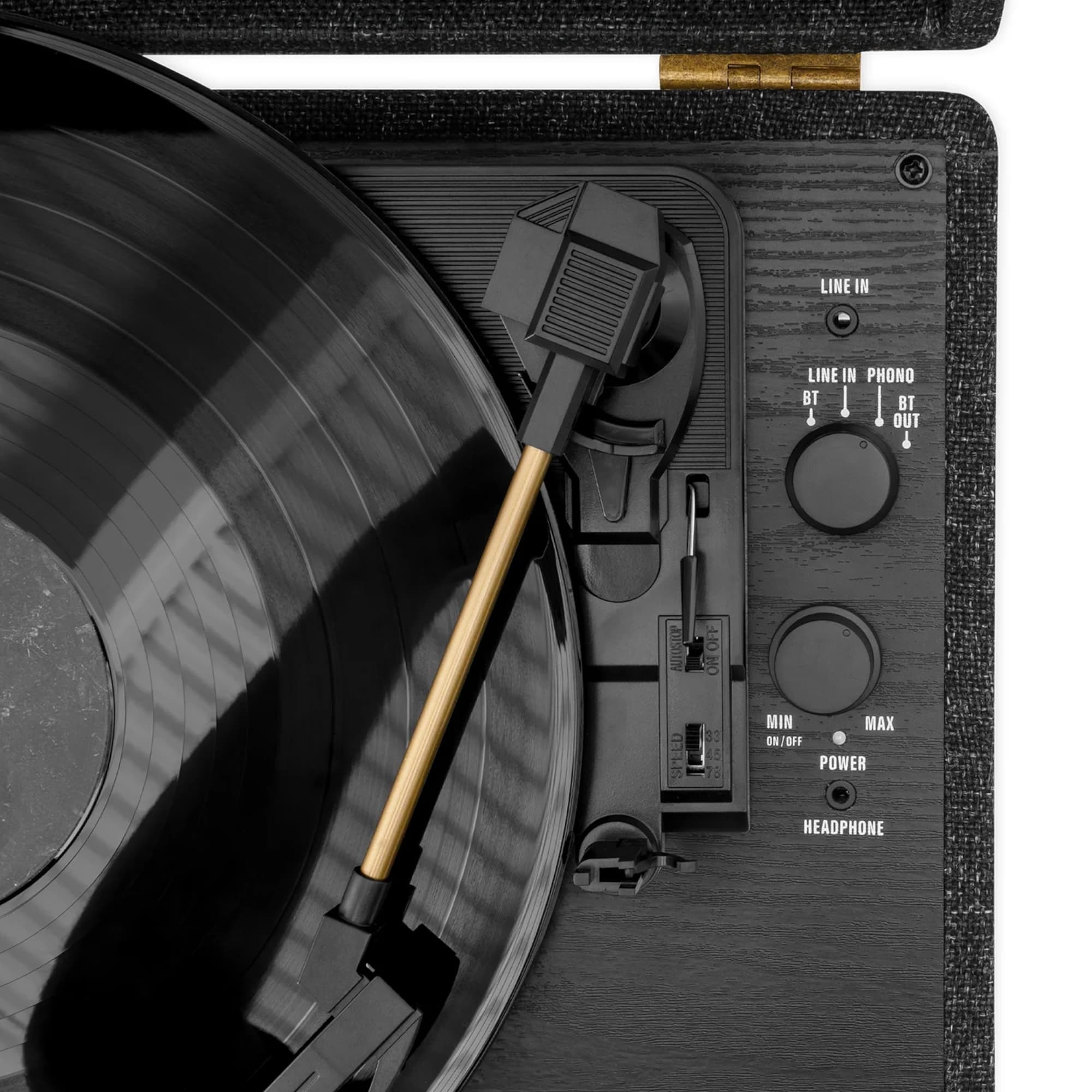 Tocadisco Victrola Vinilo BT Bidireccional Parlantes - 7