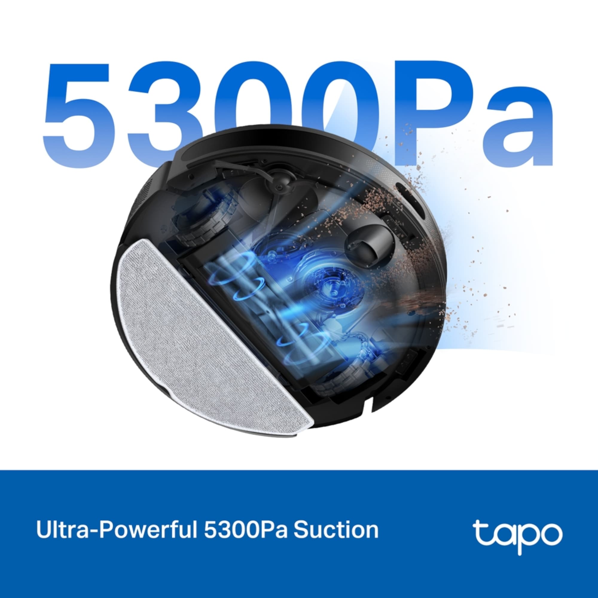 Aspiradora Robot Tp-Link Tapo Rv20 Max Plus Con Base Autovaciado 5300Pa - 4
