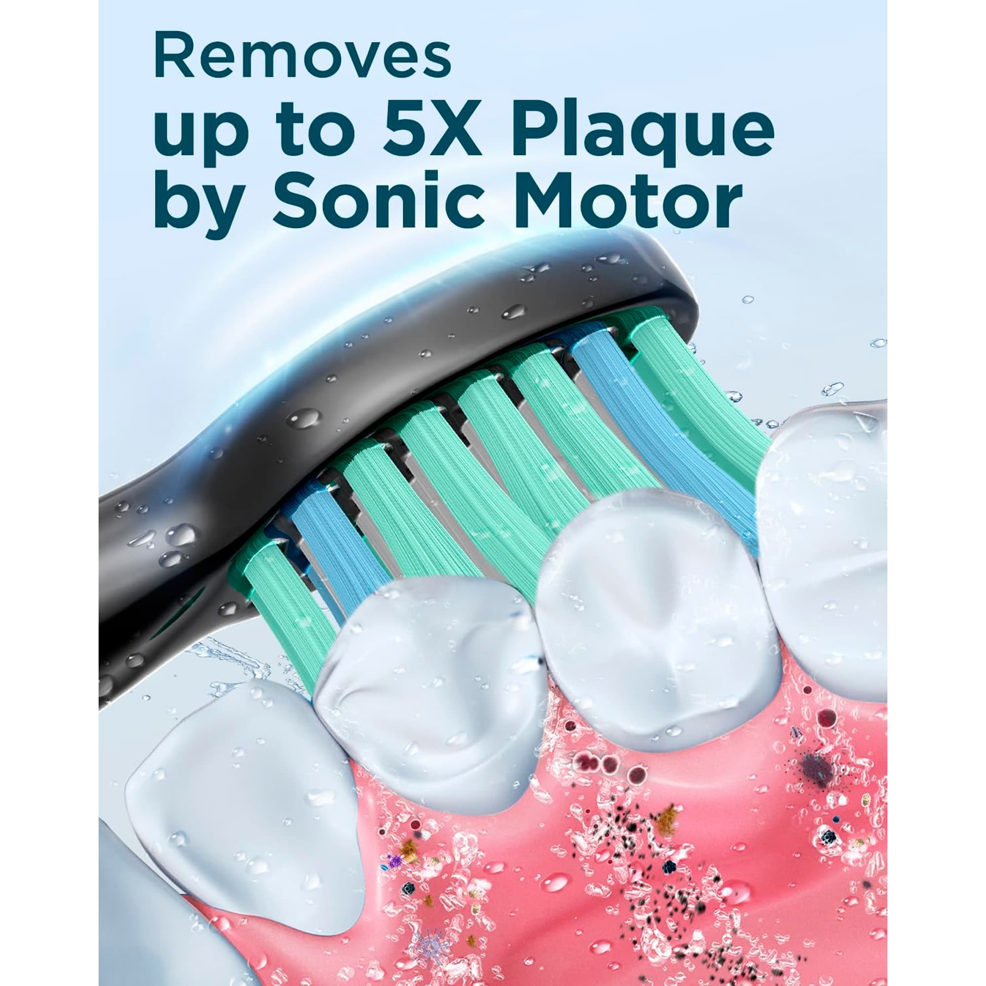 Cepillo De Dientes Eléctrico Rtauys M5 Sonic 41000vpm - 2