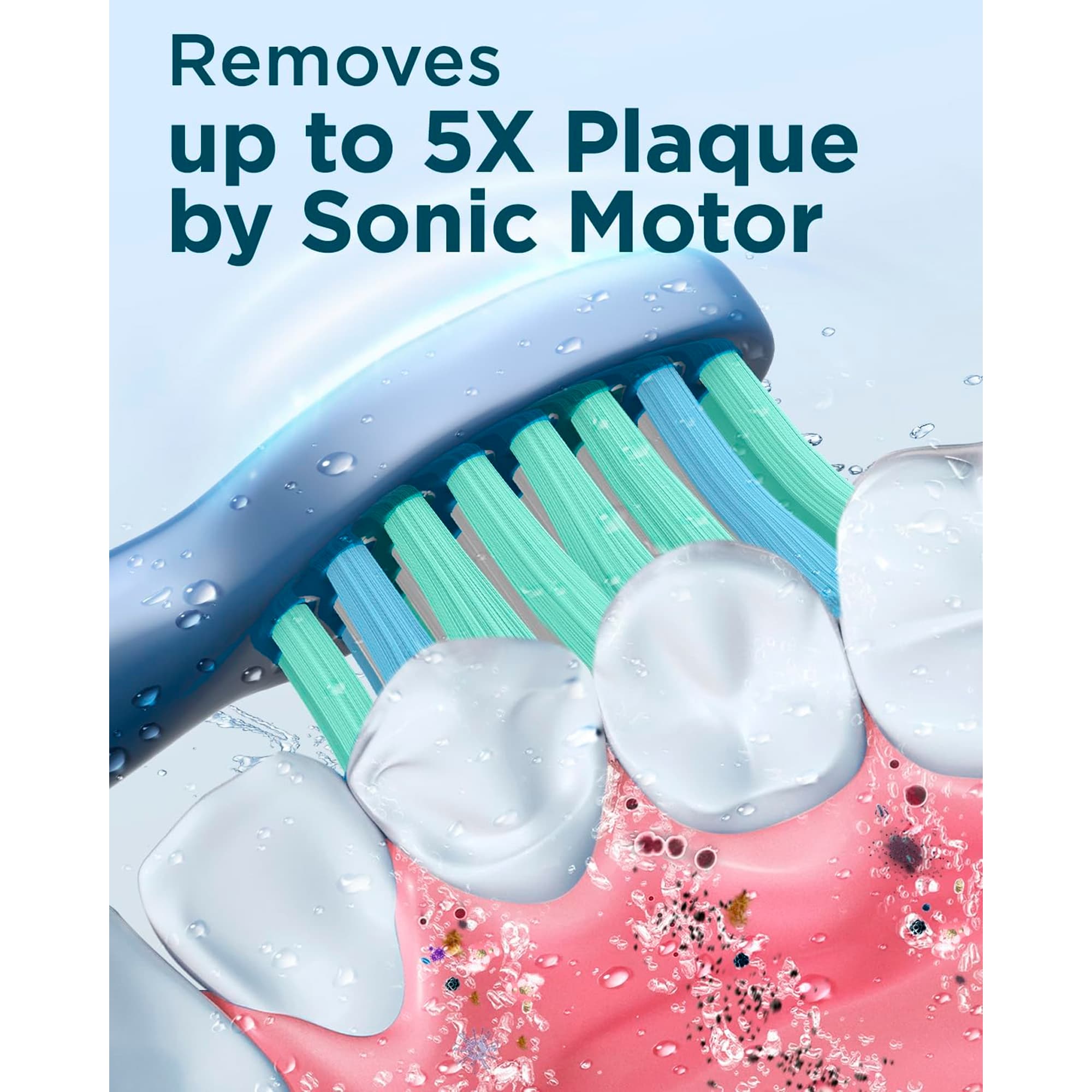 Cepillo De Dientes Eléctrico Rtauys M5 Sonic 41000vpm - 2