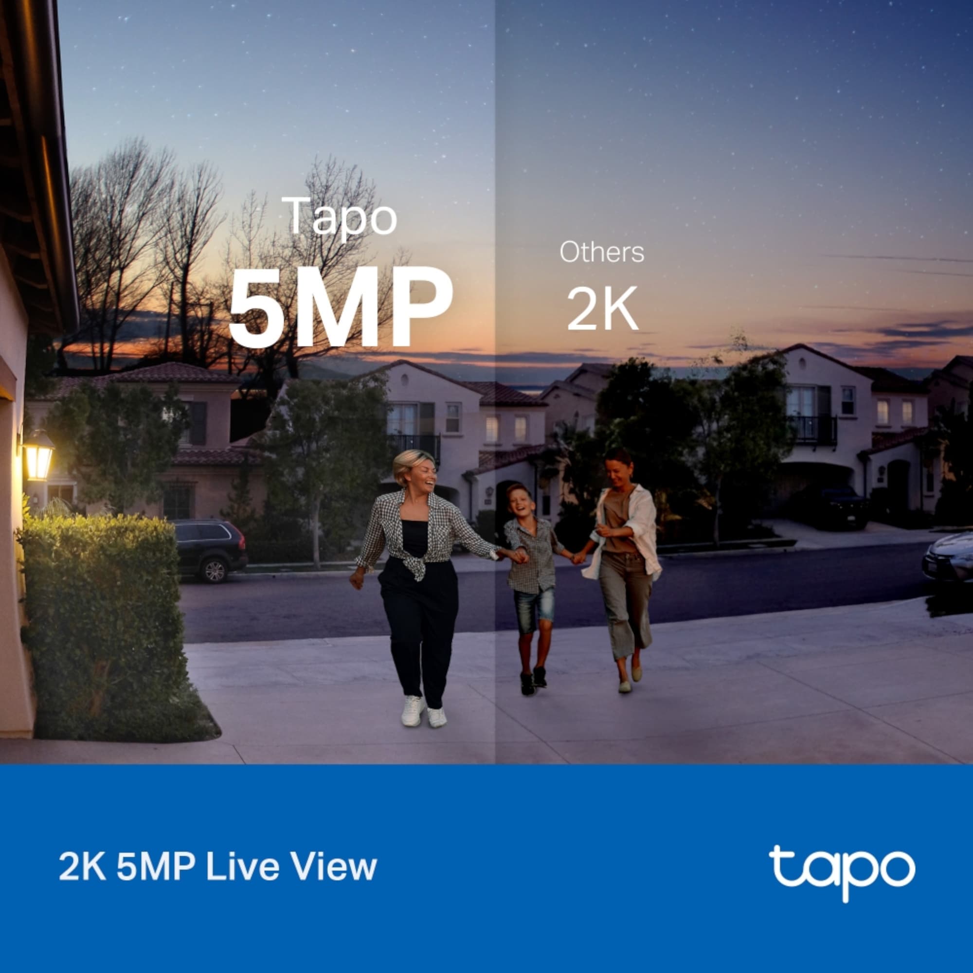 Timbre Con Video Cableado Tapo D130 Visión Nocturna Wifi 2K - 4