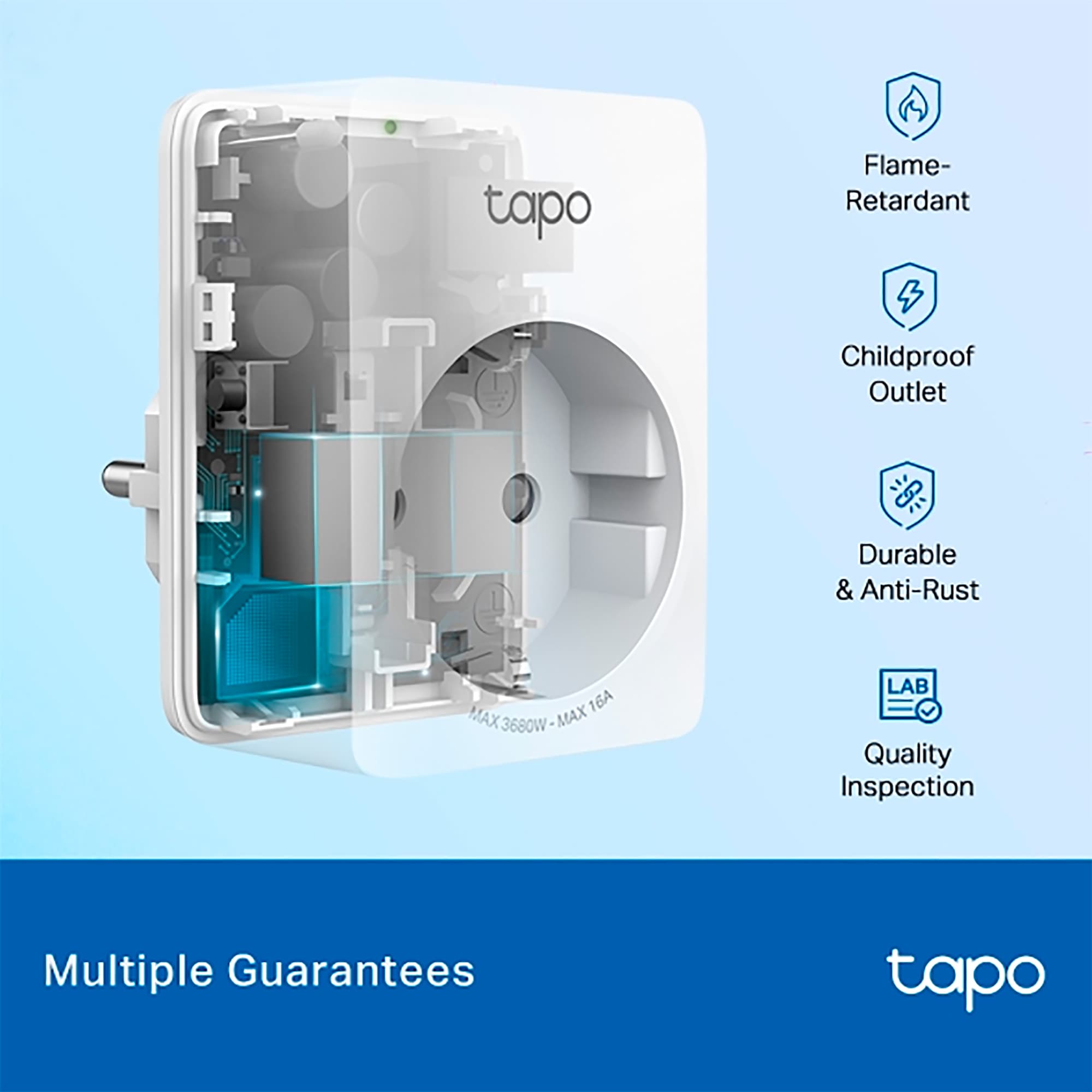 Enchufe Inteligente Con Medidor De Consumo Tp-link Tapo P110 Wifi - 9