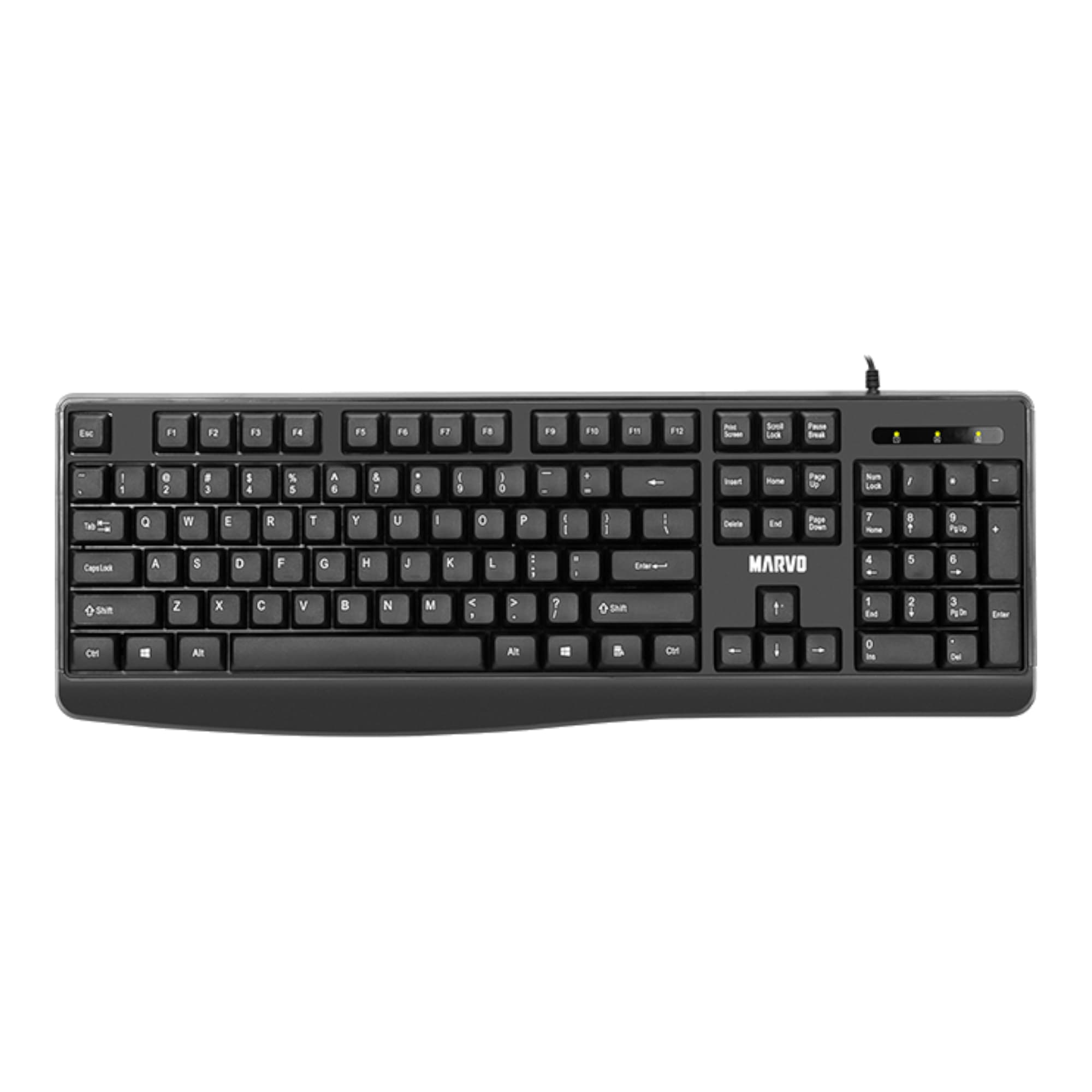Combo Cableado Marvo 2en1 Mouse y Teclado Cm009 Español - 2