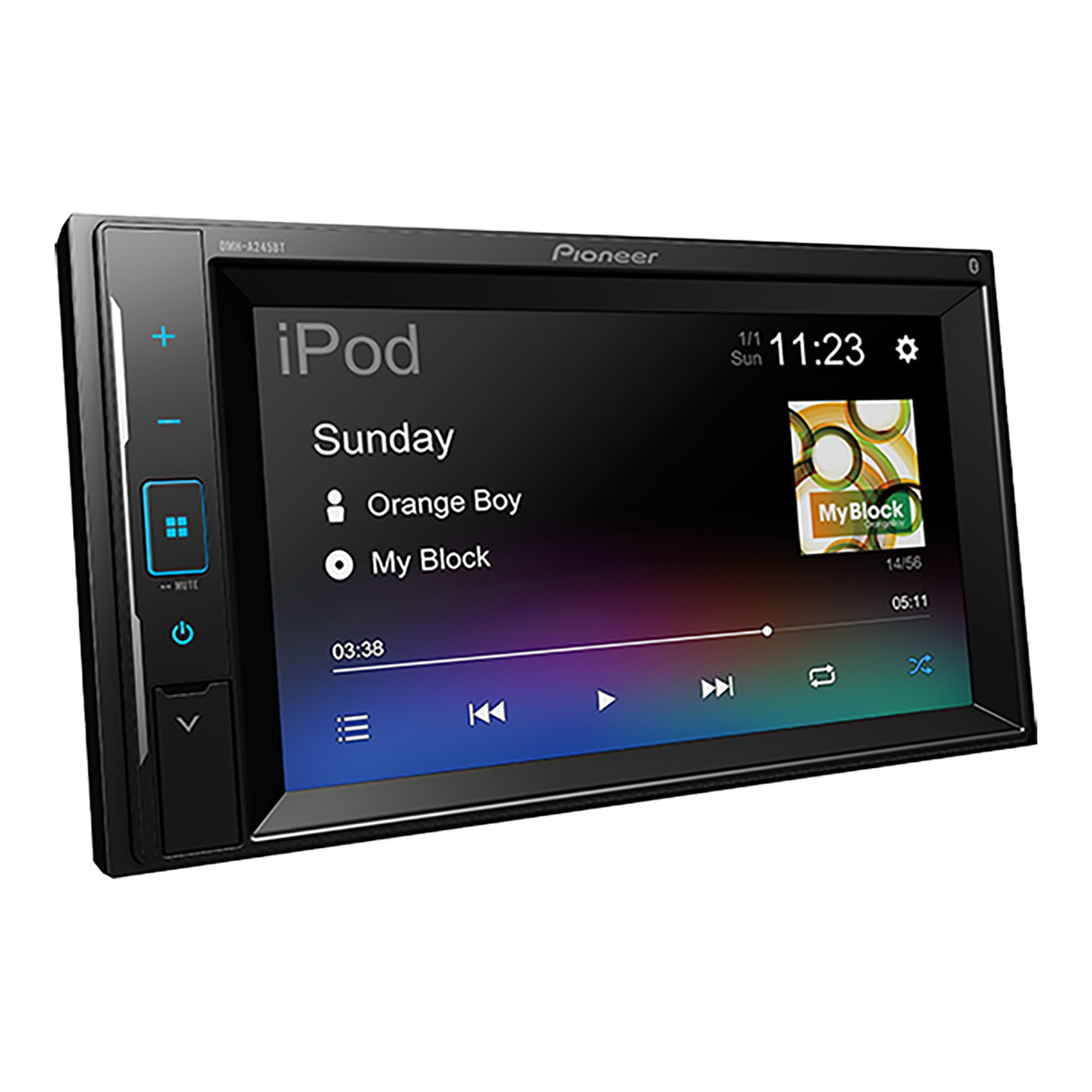 Radio Para Auto Pioneer Dmh-a245bt 200w Bt 6,2'' - 2