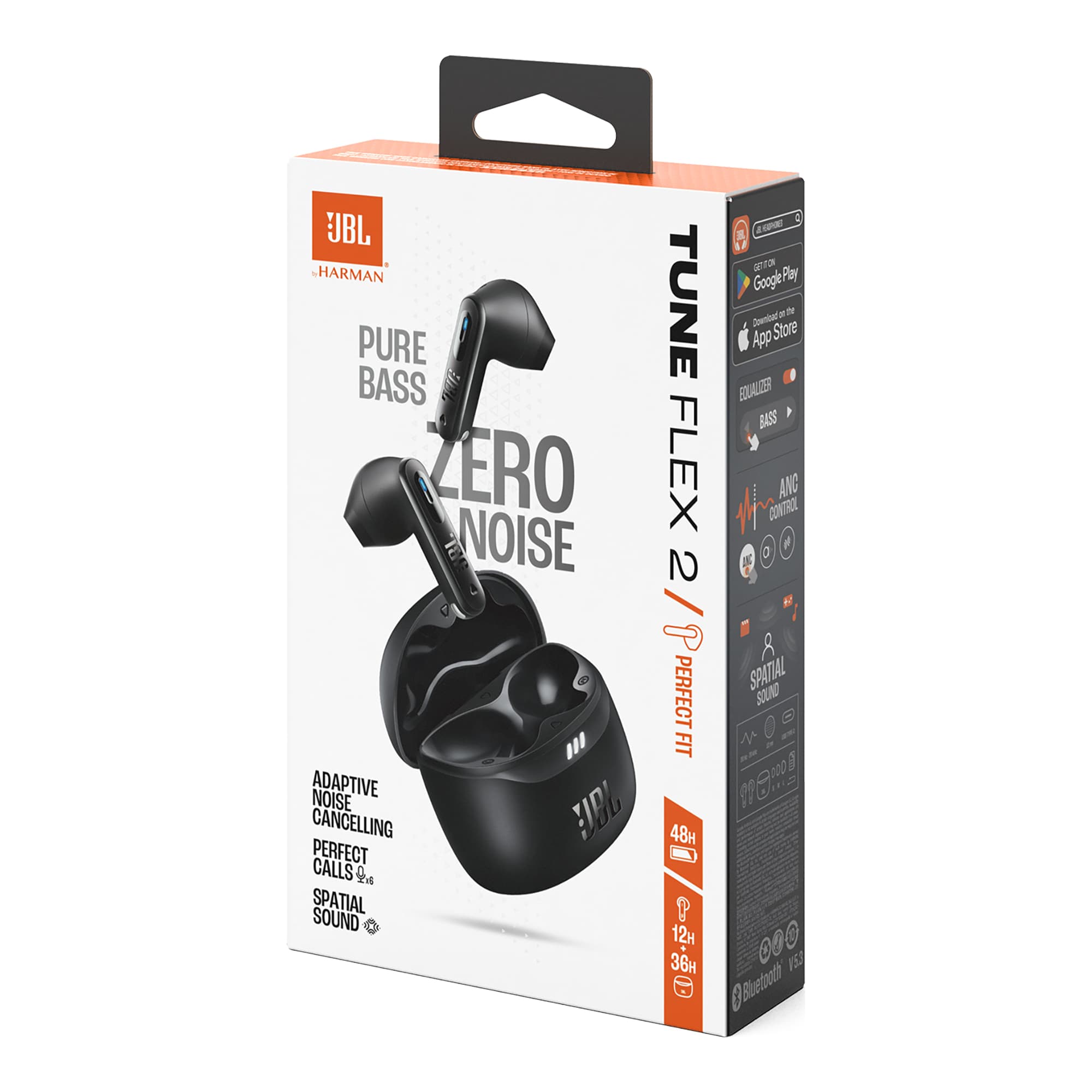 Auriculares Inalámbricos Bluetooth Jbl Tune Flex 2 IP54 12mm - 11