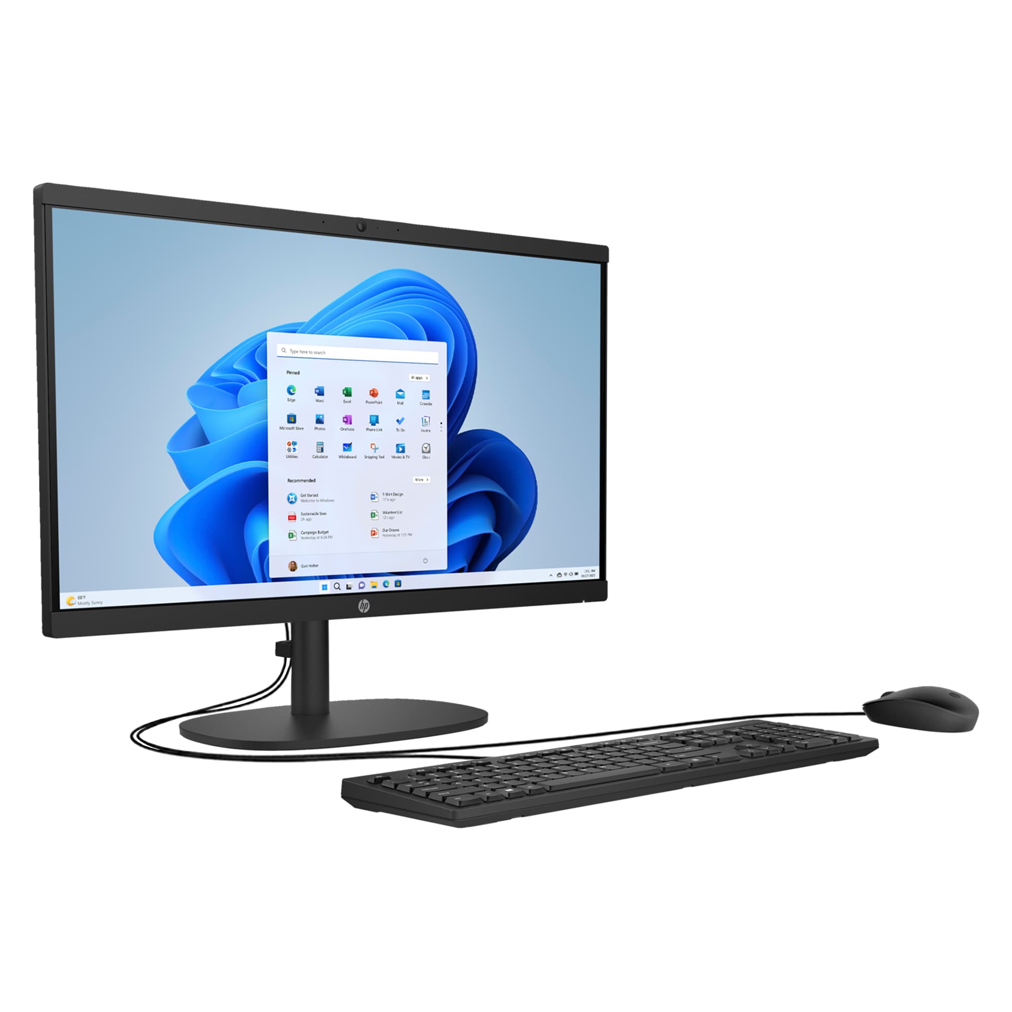 Equipo All In One HP 21,45'' Core I3 8gb 256gb Win11 - 3