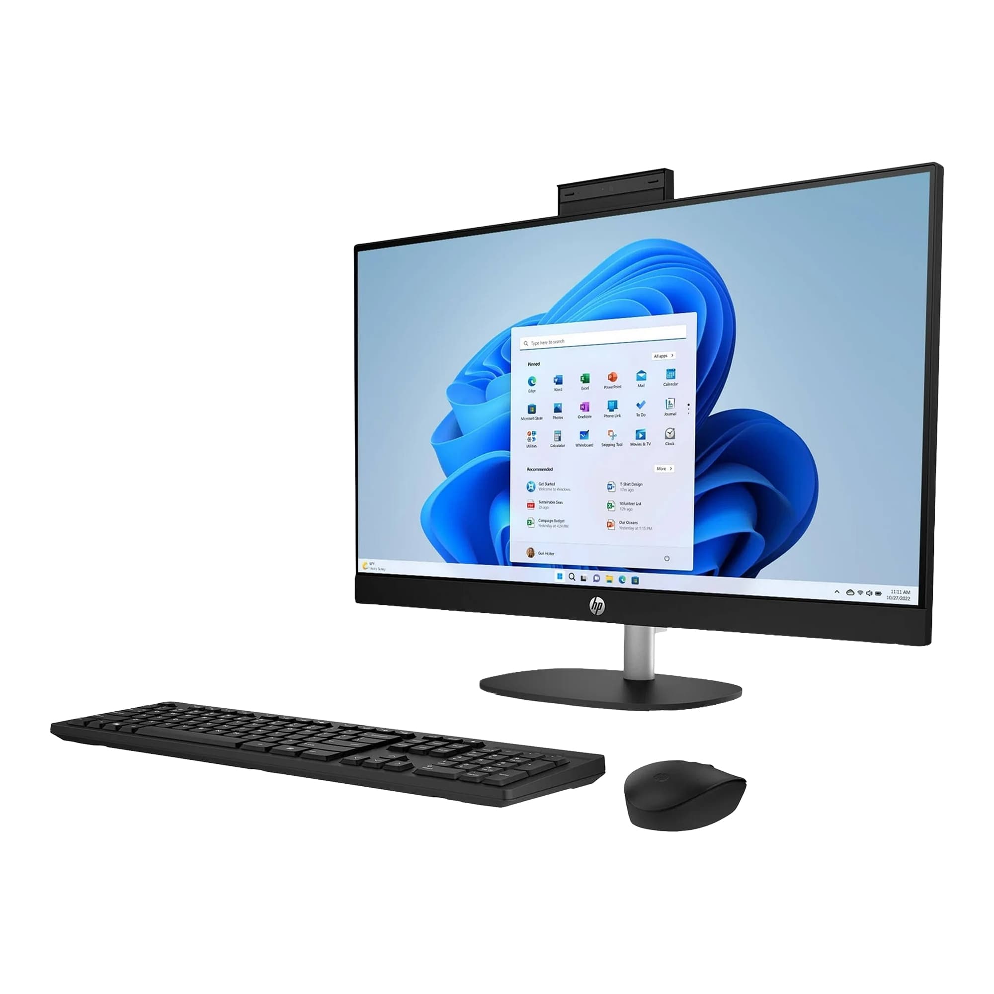 Equipo All In One HP 27'' Ryzen 7 12gb 1tb Win11 - 2