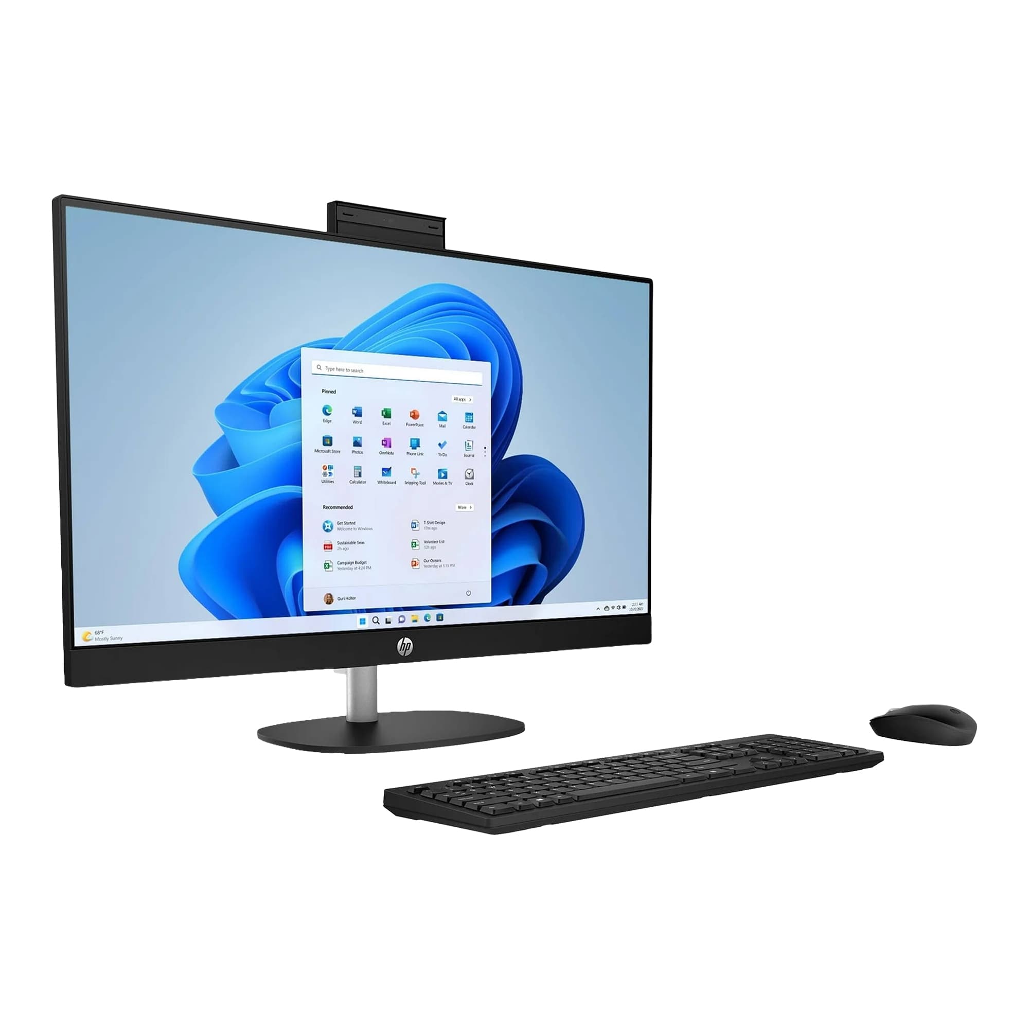 Equipo All In One HP 27'' Ryzen 7 12gb 1tb Win11 - 3