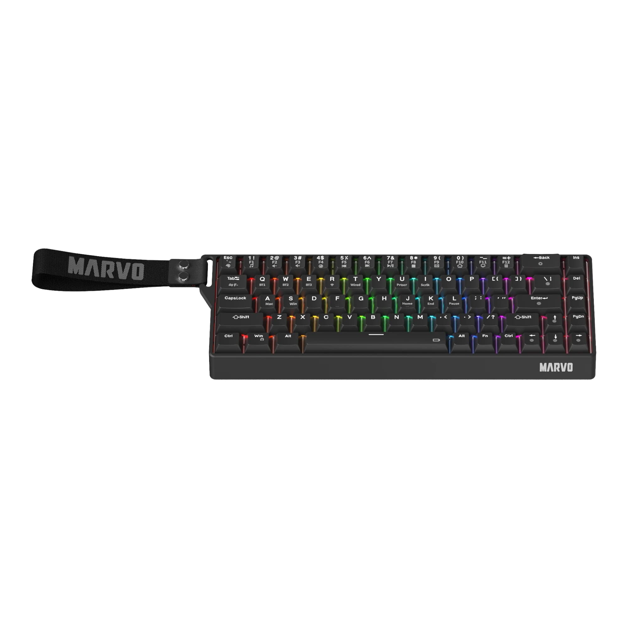 Teclado Gaming Inalámbrico Marvo Kg965w Mecánico Iluminación Rgb - 8