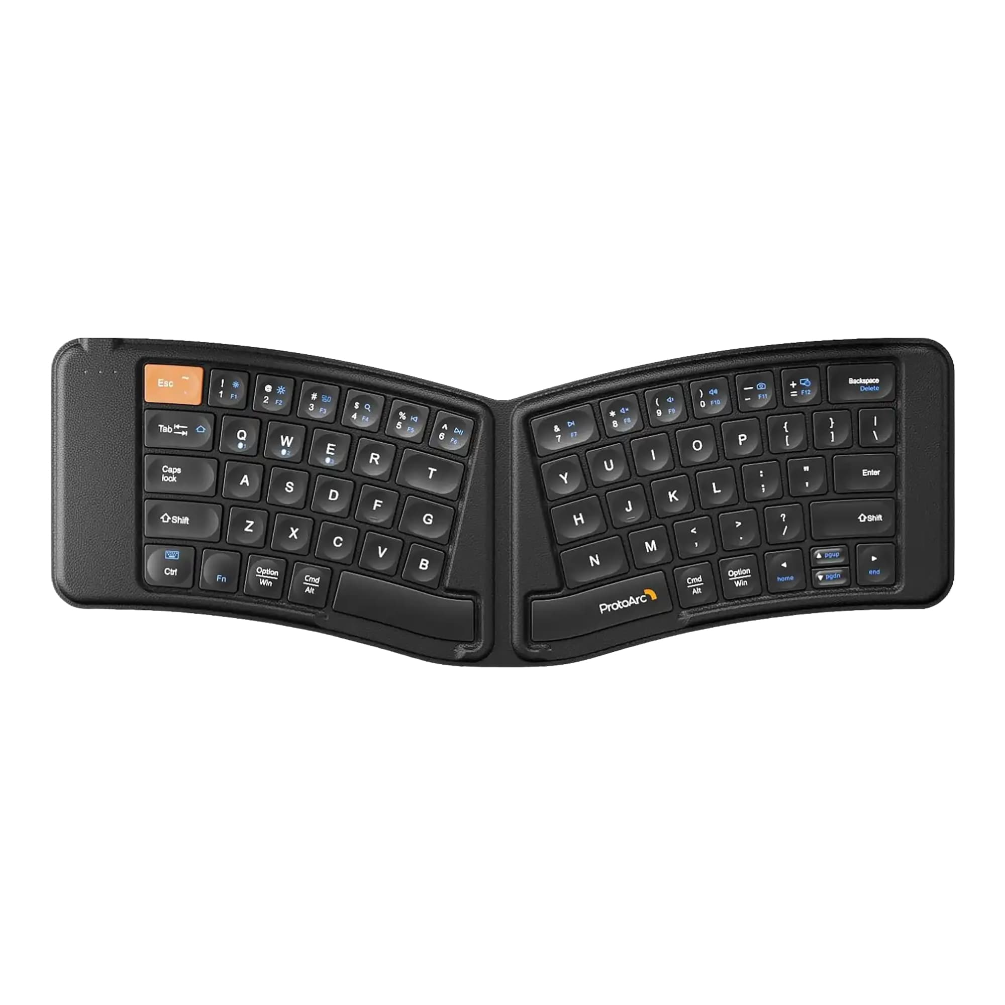 Teclado Ergonómico Plegable Bluetooth ProtoArc Xk03
