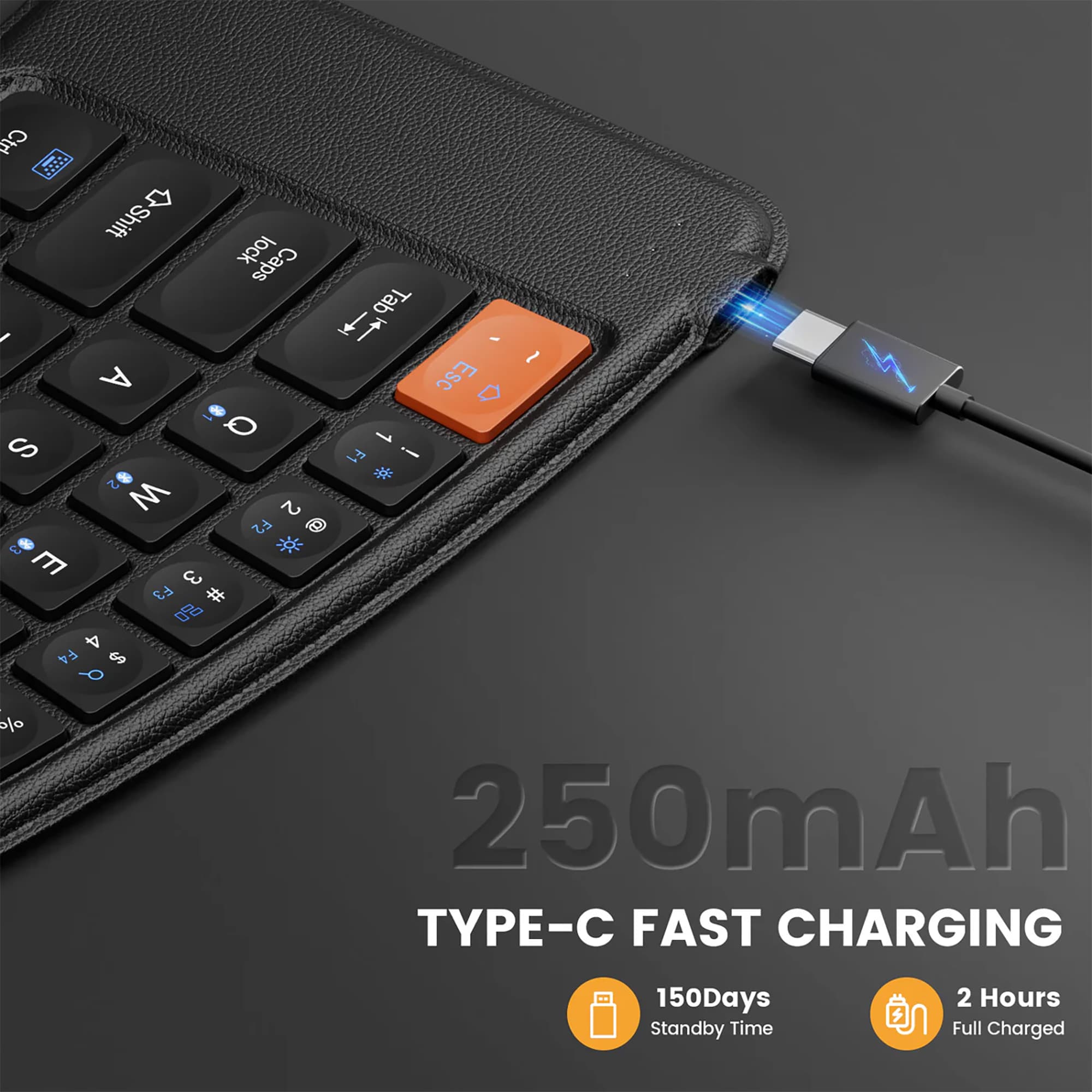 Teclado Ergonómico Plegable Bluetooth ProtoArc Xk03 - 7