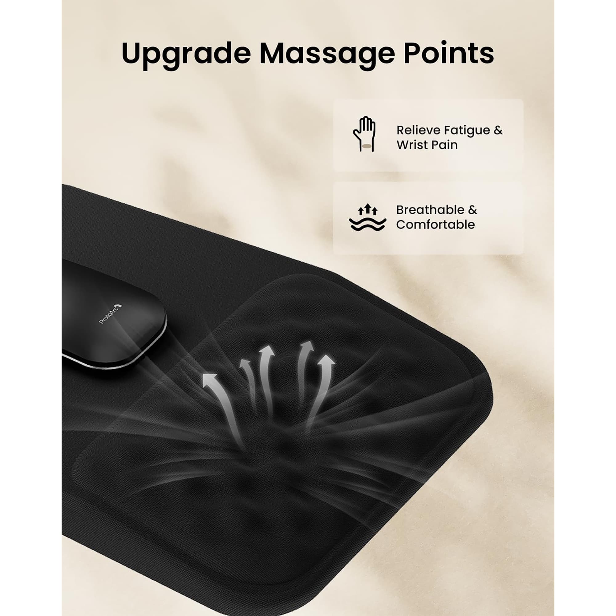 Mousepad Ergonómico Protoarc Mp50 Con Reposamuñeca - 4