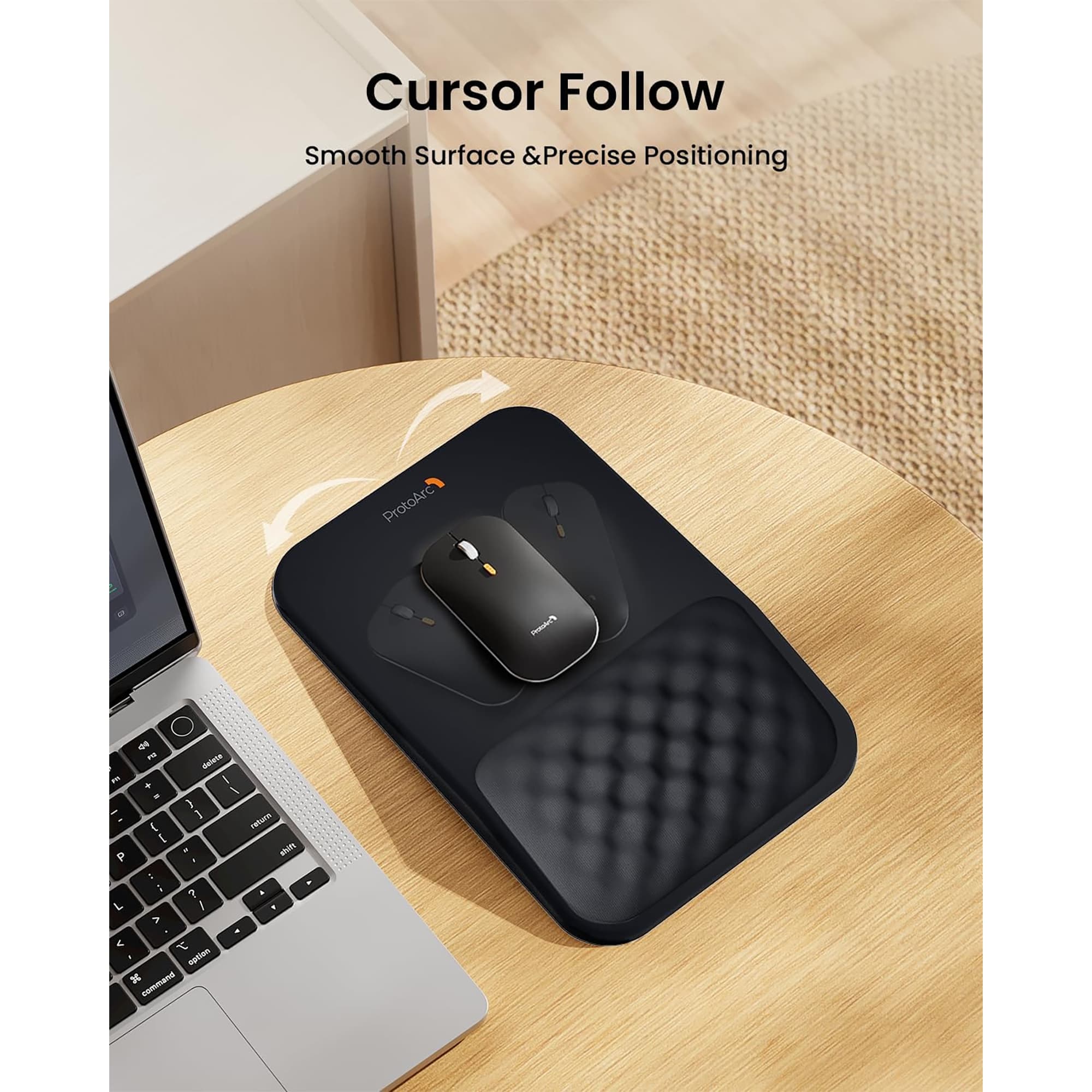 Mousepad Ergonómico Protoarc Mp50 Con Reposamuñeca - 8