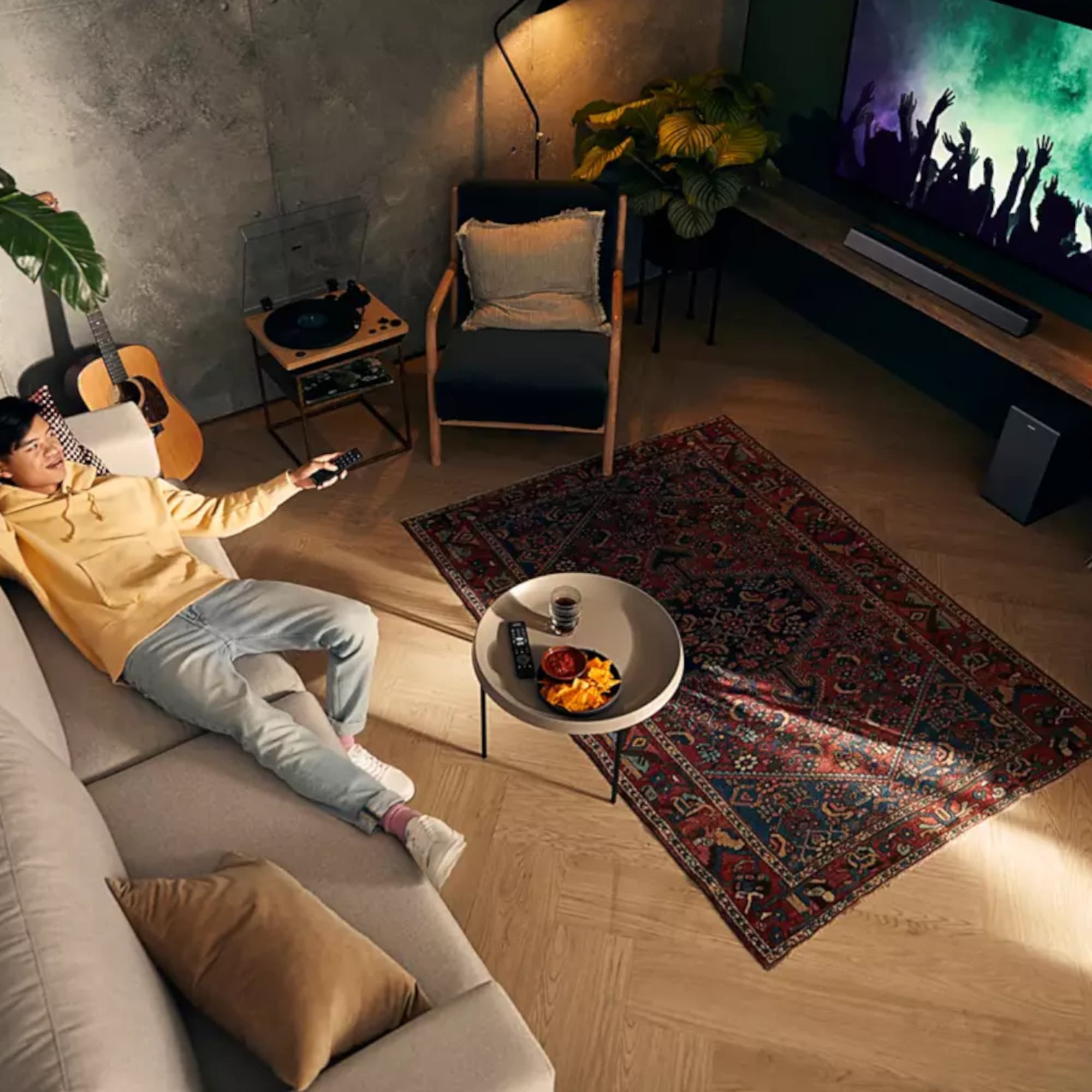 Barra de Sonido + Subwoofer Philips Tab7305/37 300w - 9