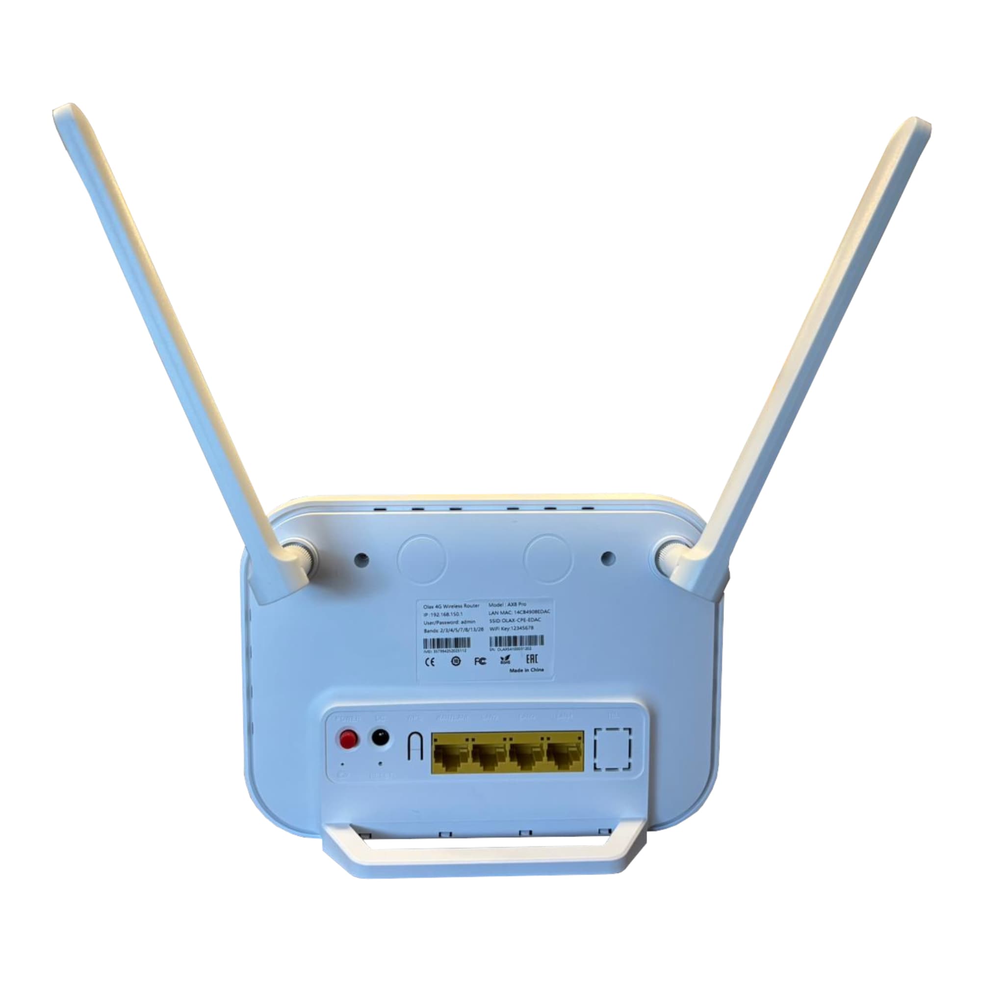 Router Portátil 4g Wifi Olax Ax8 Pro 150/50Mbps 5000mAh - 3