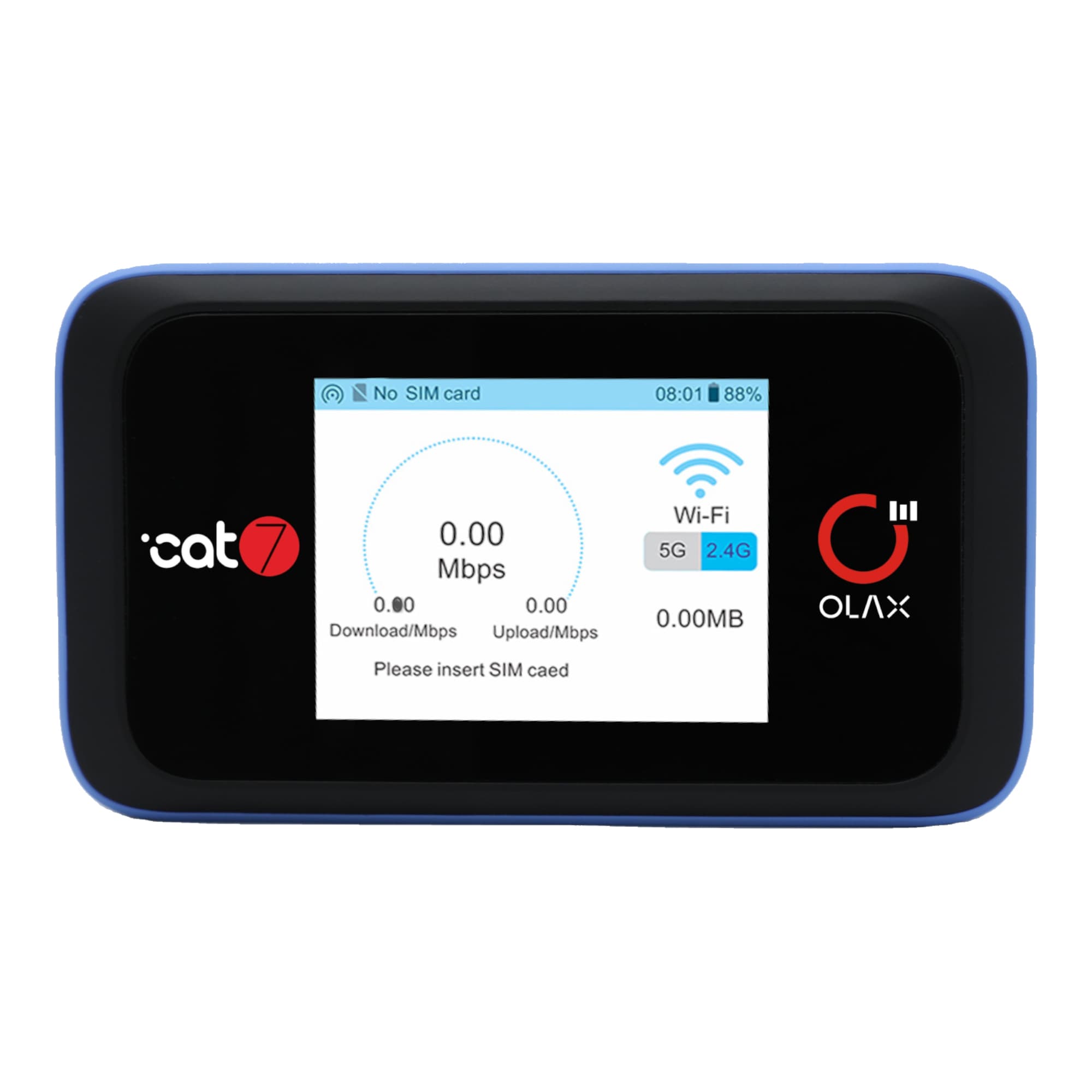 Router Portátil 4g Wifi Olax Mt60 300/1000Mbps 4000mAh
