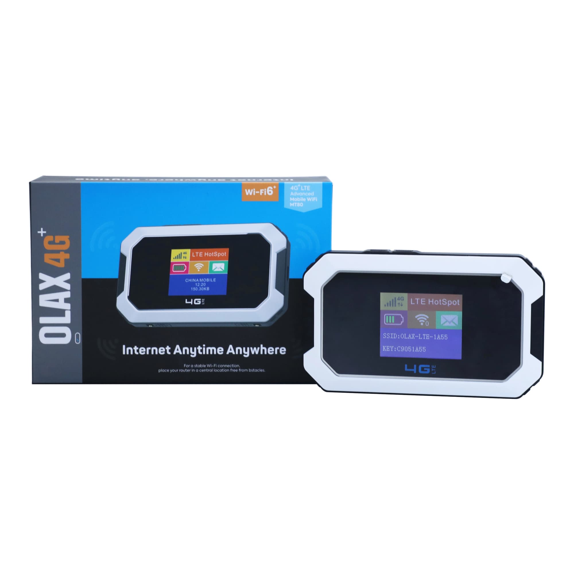 Router Portátil 4g Wifi Olax Mt80 150/50Mbps 3000mAh
 - 4