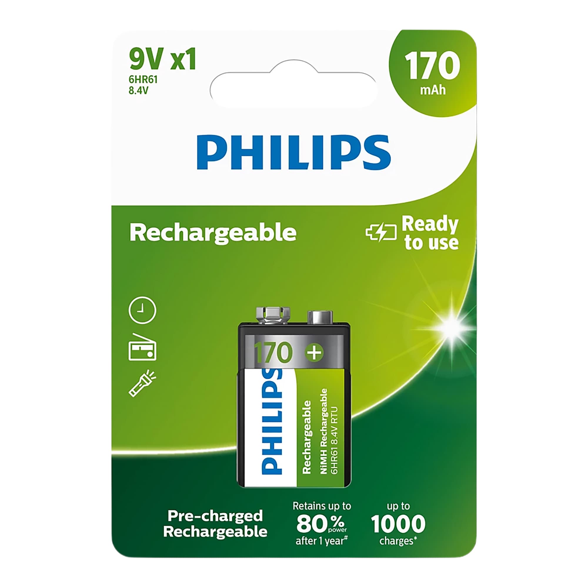 Batería Recargable Philips 170mAh 8,4v - 2
