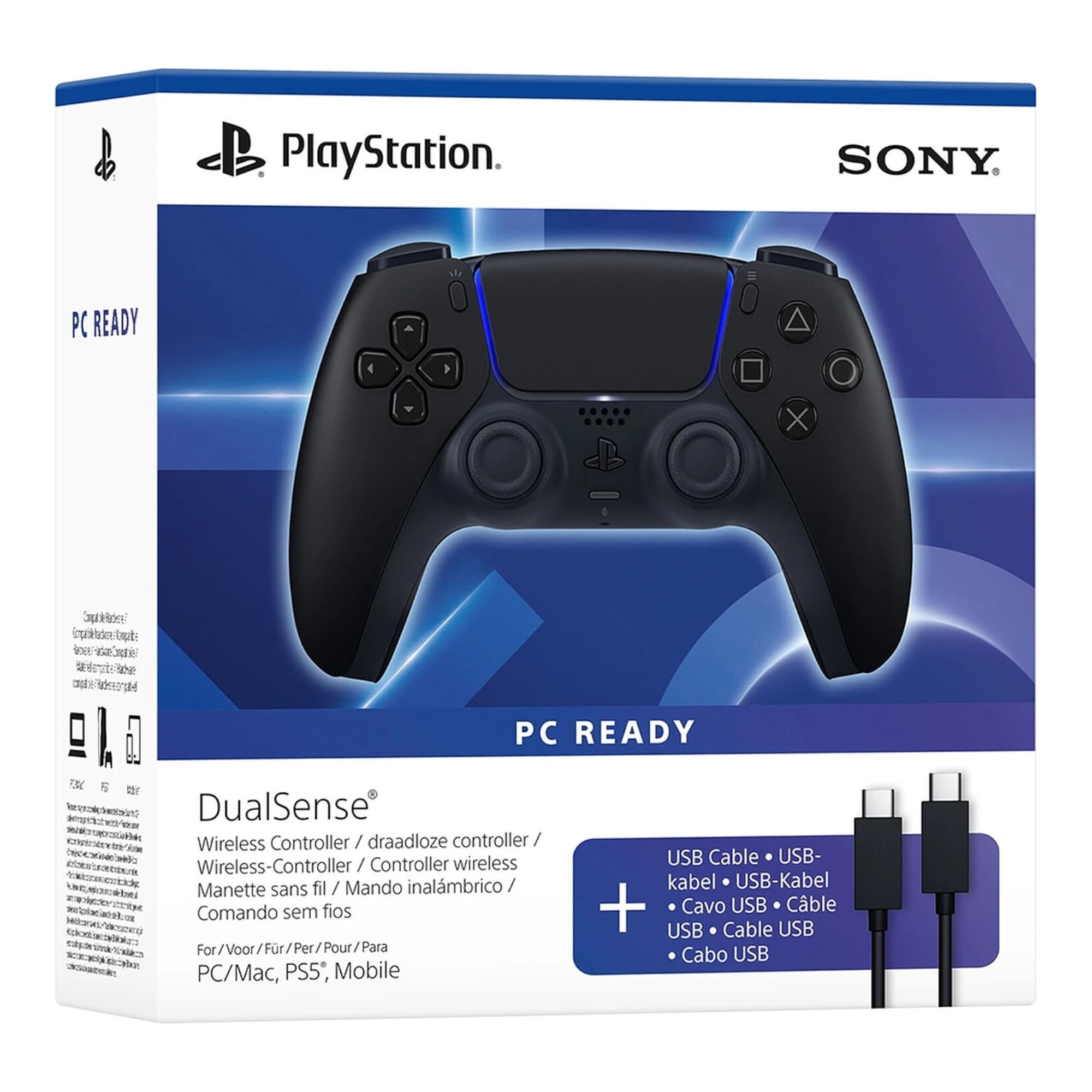 Gamepad Inalámbrico Bt Sony Ps5/Pc Dualsense Respuesta Háptica - 6