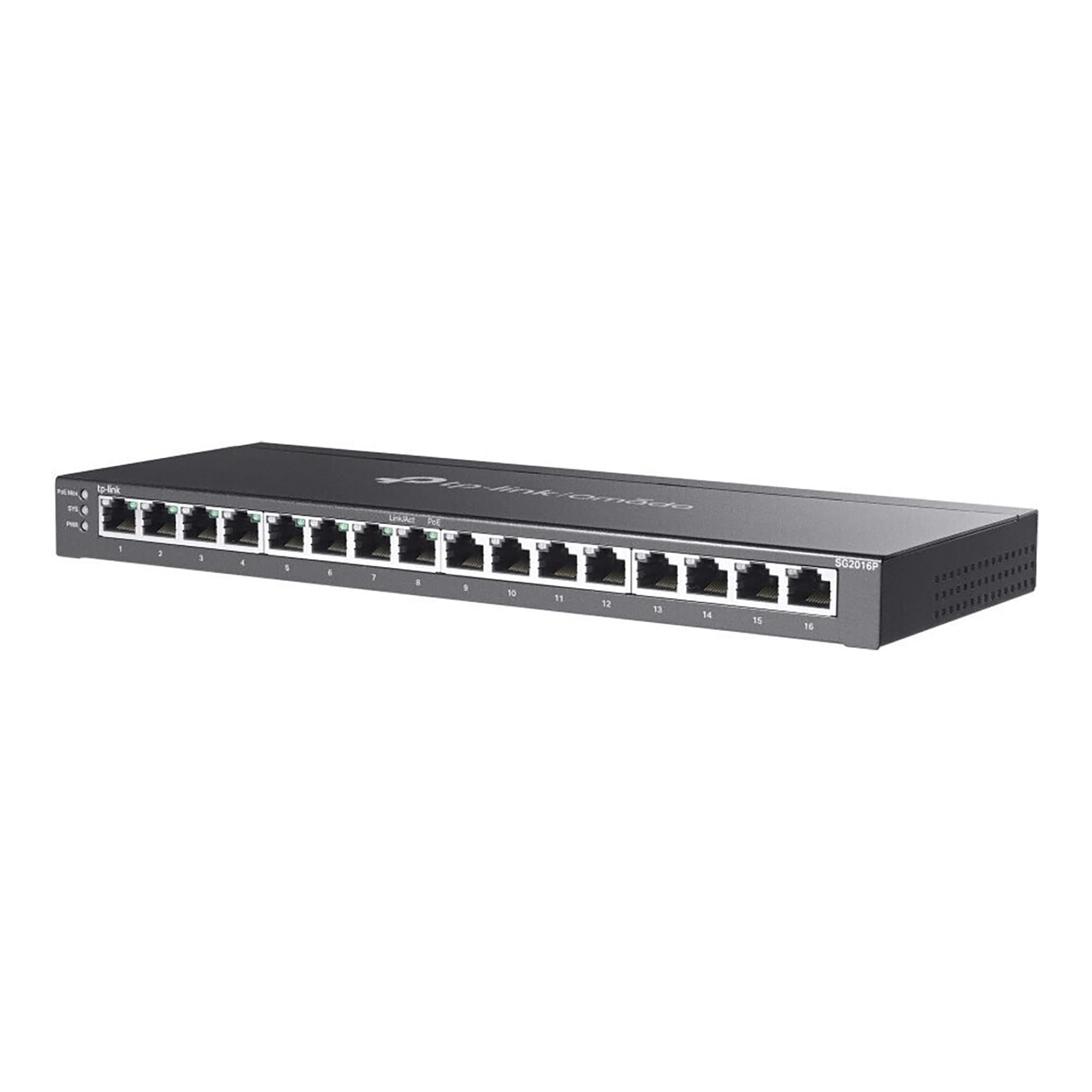 Switch TP-Link TL-SG2016P Omada 16 Puertos Gigabit (8 PoE+) - 3