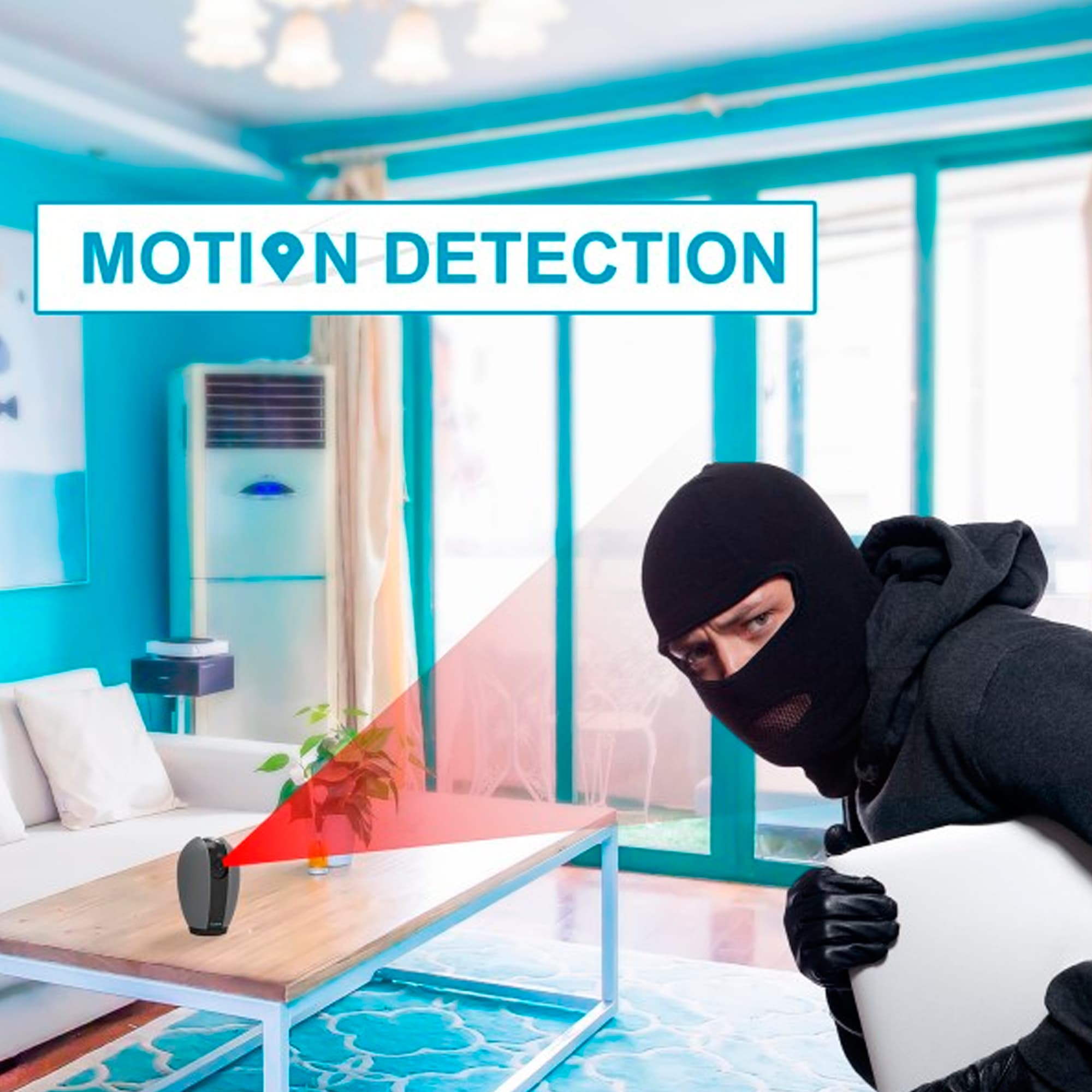 Cámara Inteligente Iview Detección de Movimiento Visión Nocturna  - 5