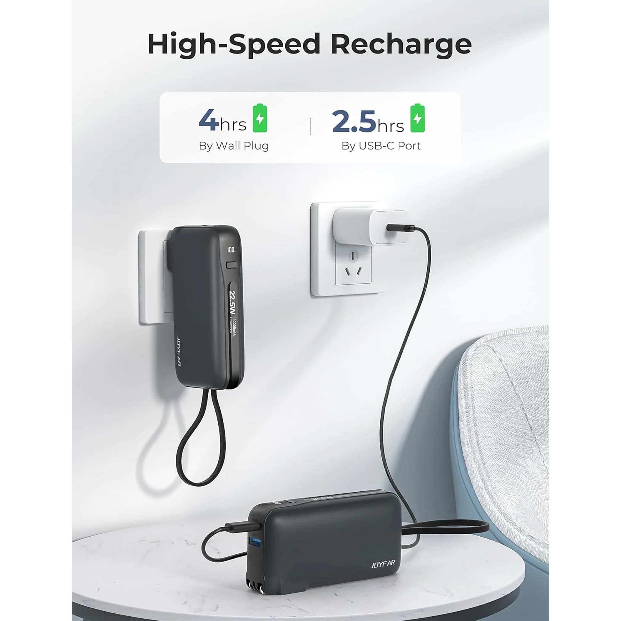 PowerBank Joyfar 10000mAh 22,5W - 6