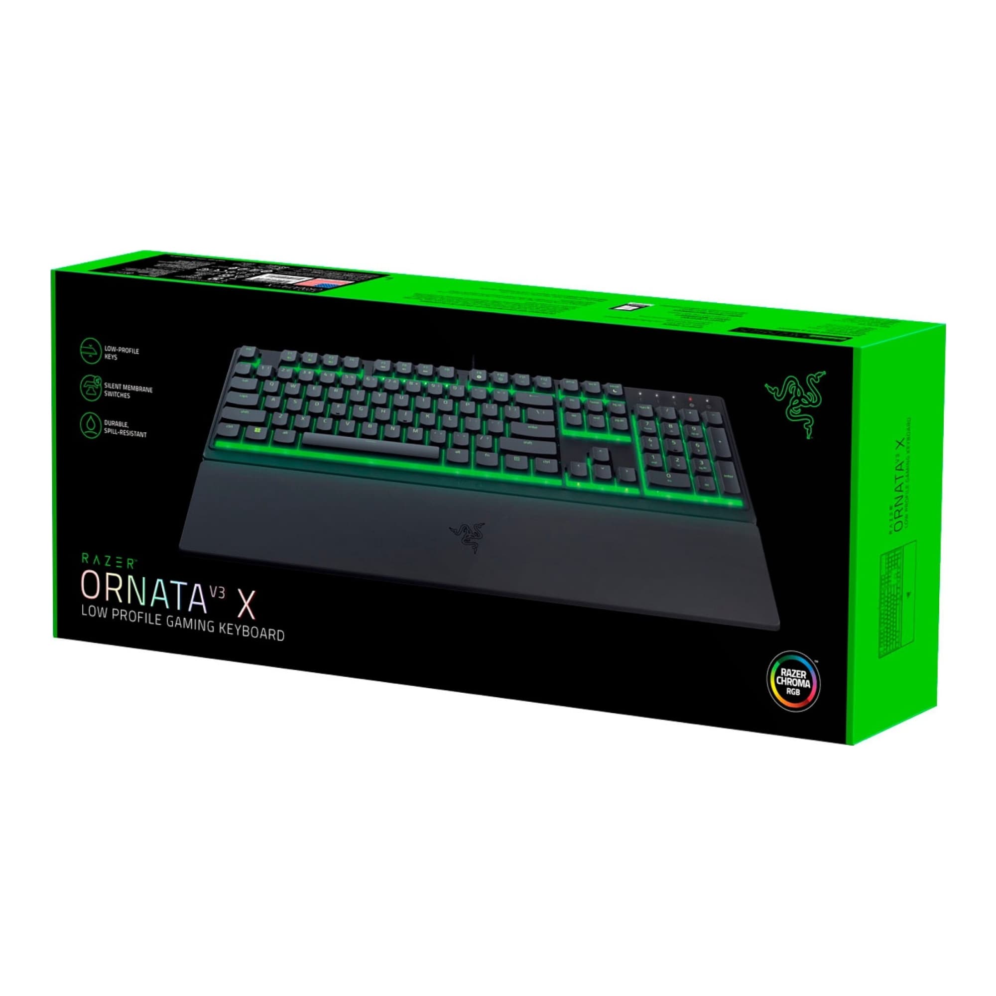 Teclado Gaming Usb Razer Ornata V3 X Español Membrana Rgb - 8