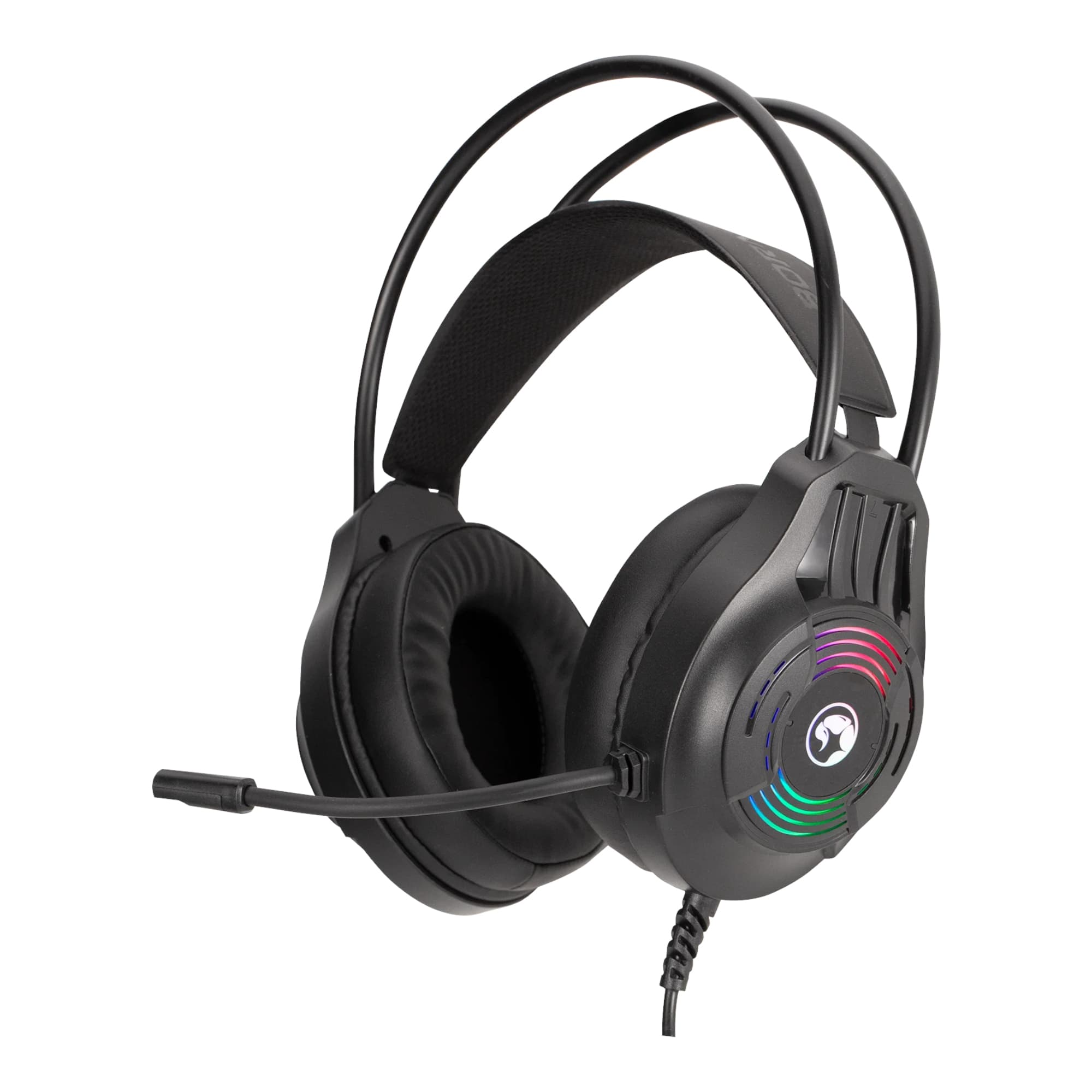 Auriculares Gaming Marvo H8326 Akari 30 RGB USB 3,5mm