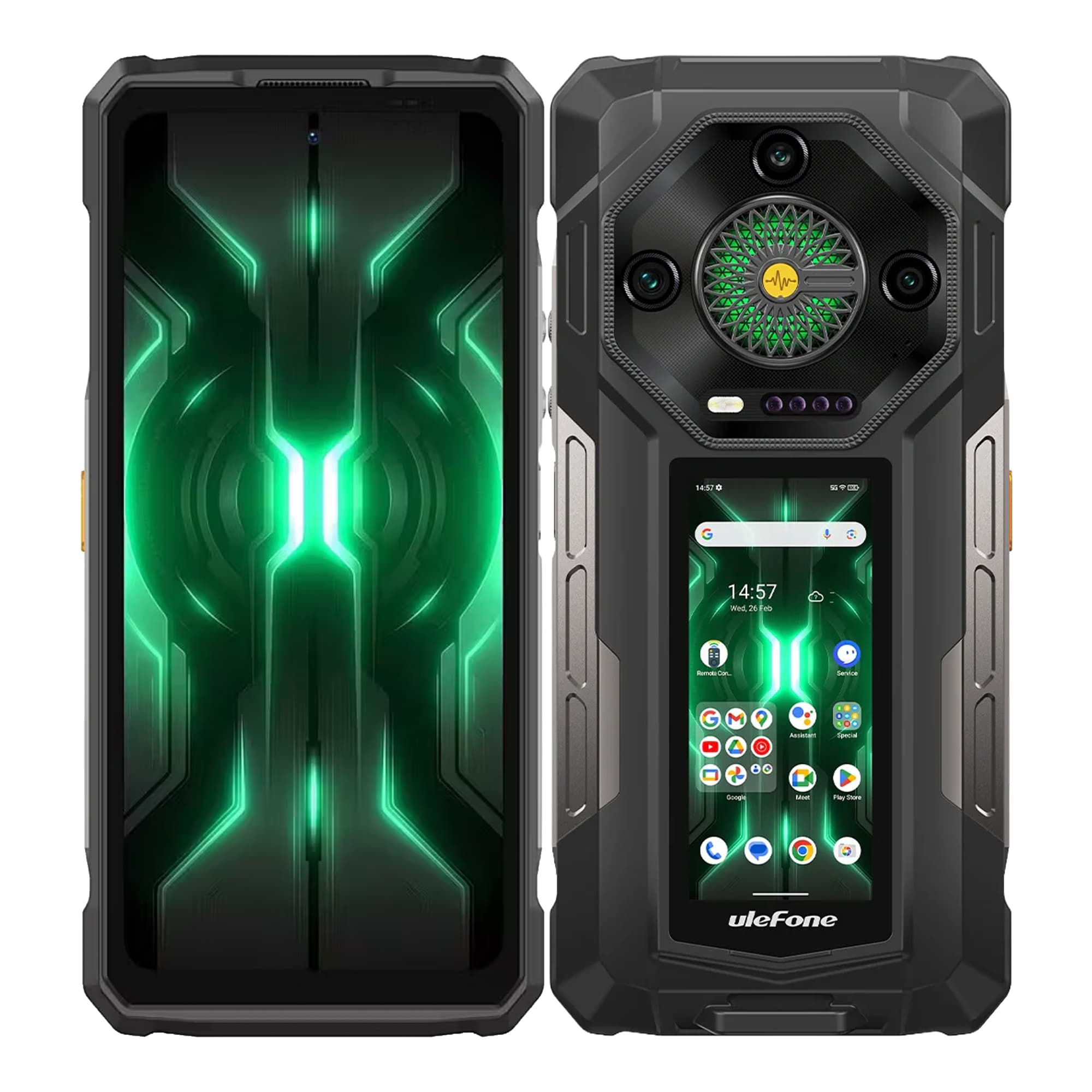Ulefone Armor 33 Pro 6,95''+3,4'' 5G 16+16gb 512gb Triple Cam 50mp