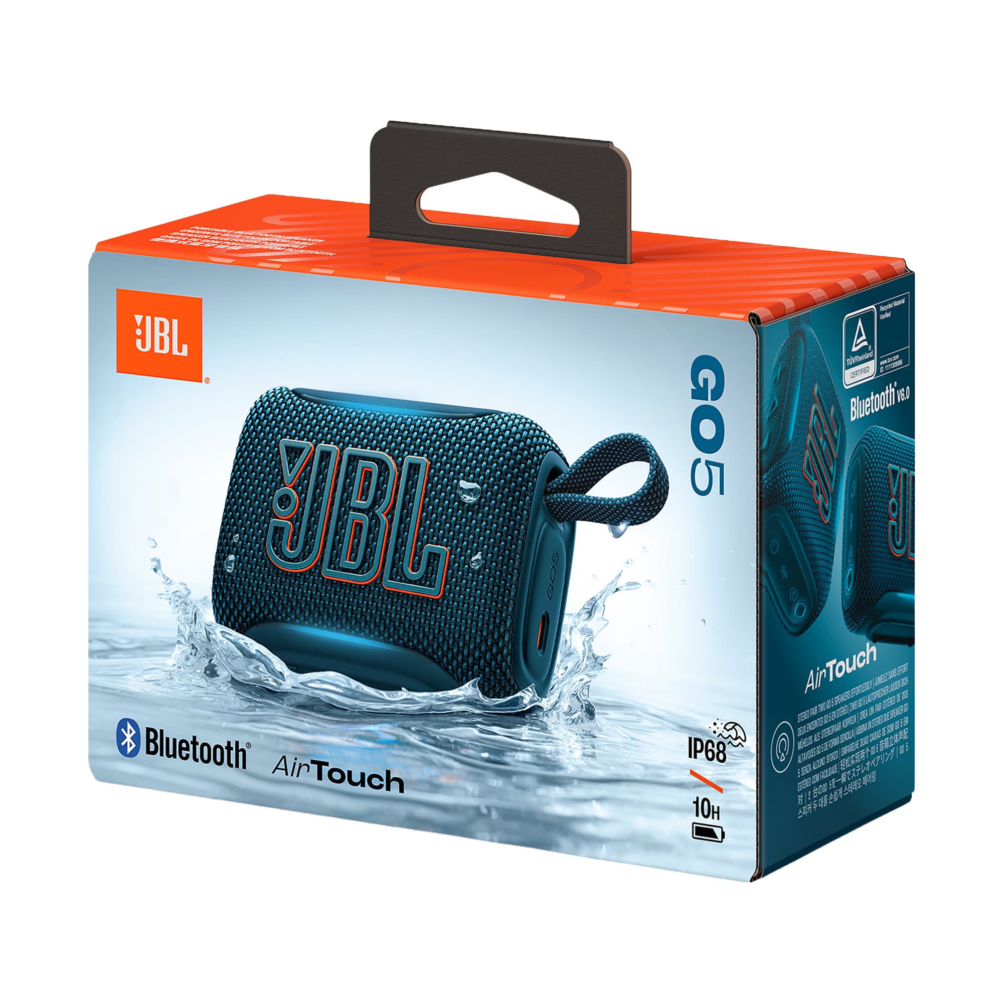 Parlante Inalámbrico Bluetooth Jbl Go 5 Ip68 4,8w - 8